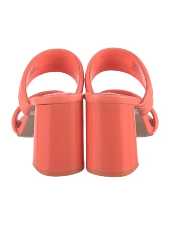 Alice + Olivia Leather Slides