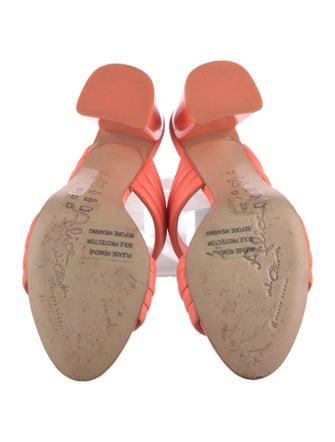 Alice + Olivia Leather Slides