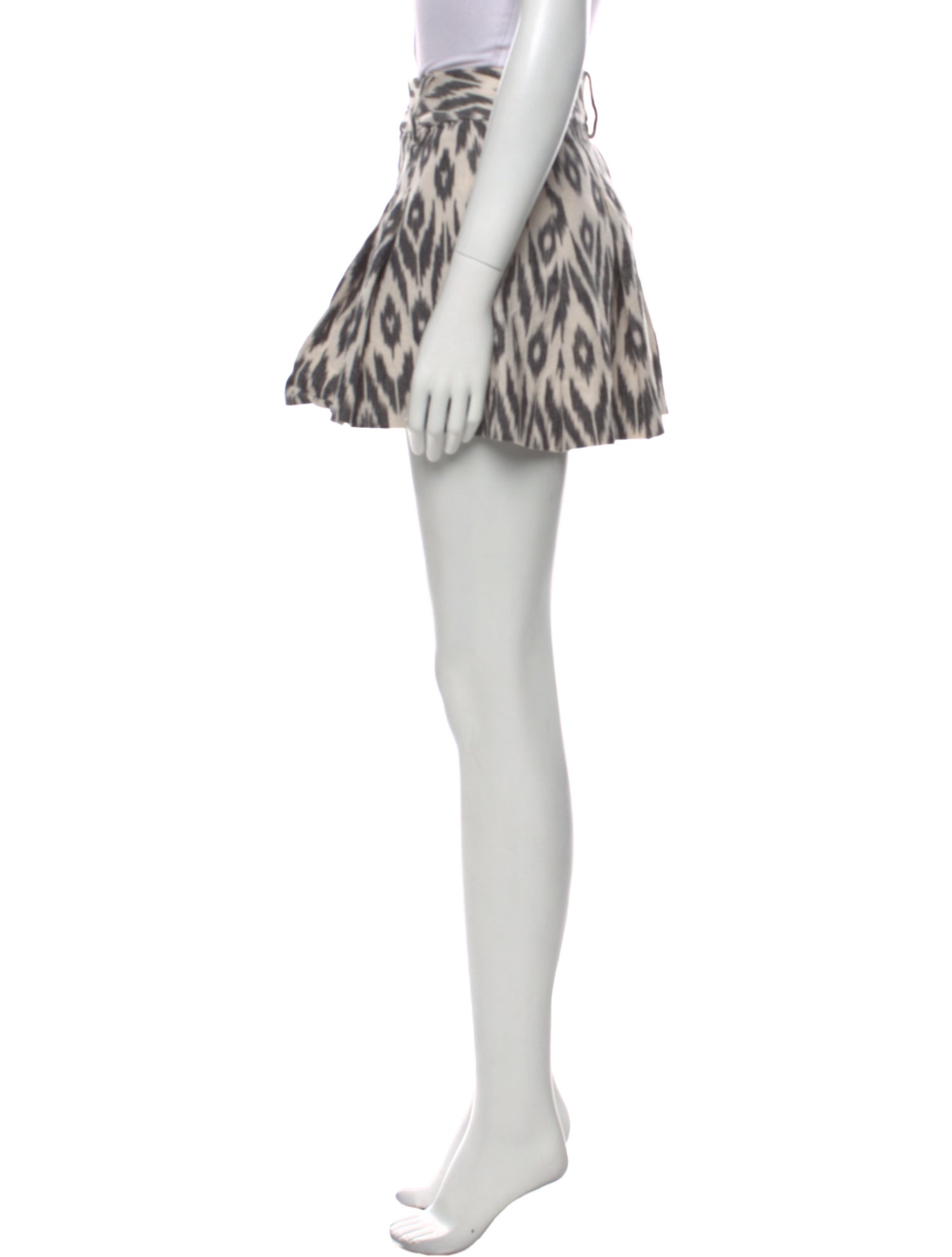 Alice + Olivia Printed Mini Shorts