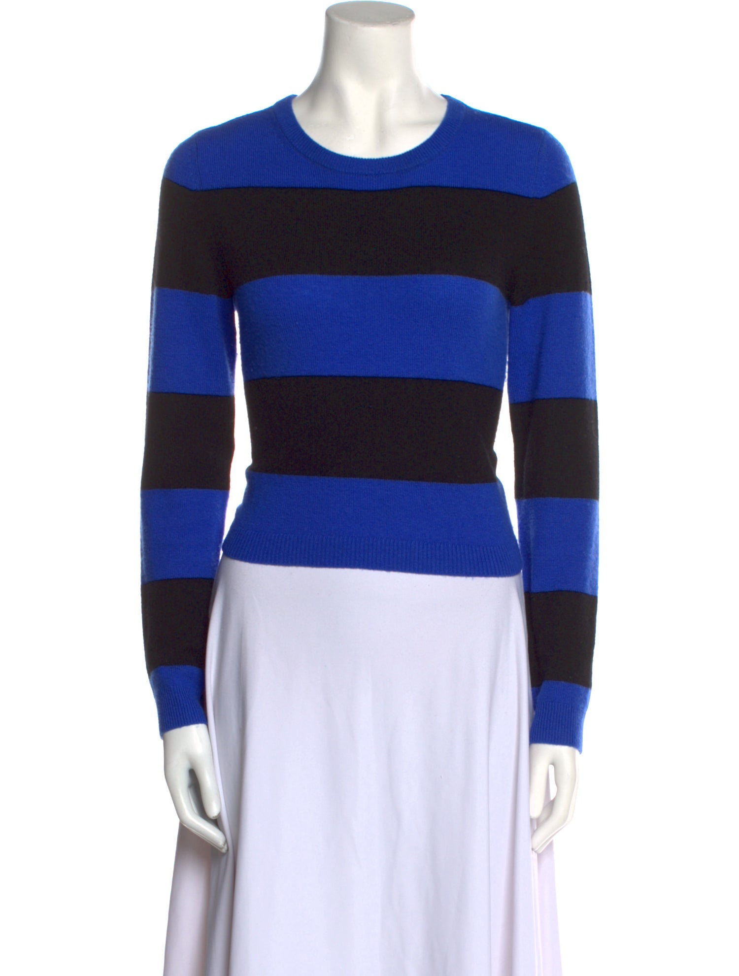 Alice + Olivia Cashmere Striped Sweater