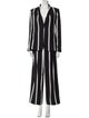 Alice + Olivia Linen Striped Pant Set