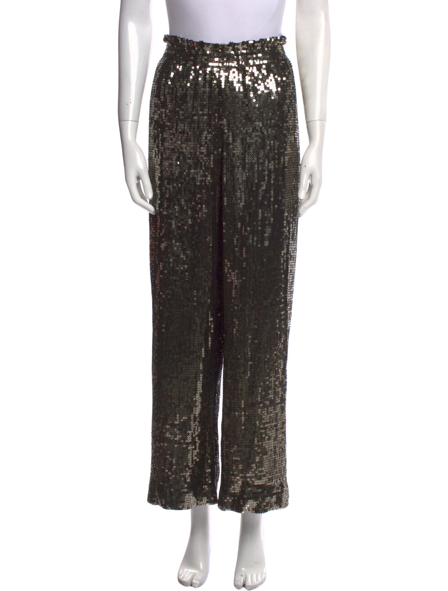 Alice + Olivia Sequin Wide Leg Pants