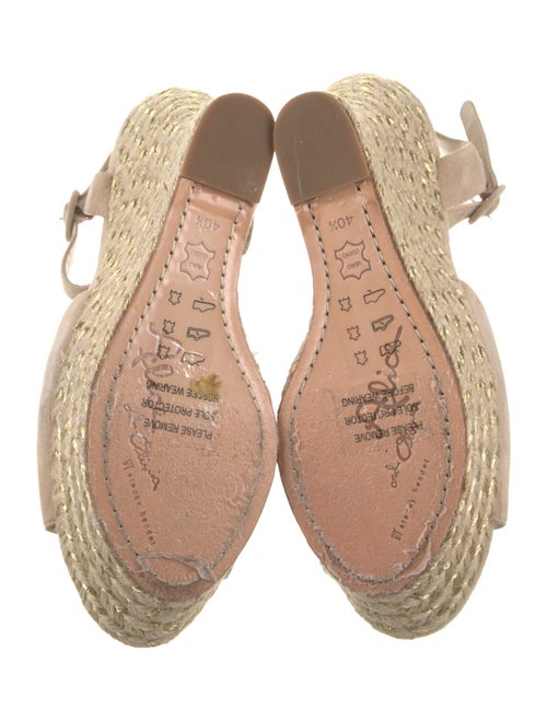 Alice + Olivia Suede Espadrilles
