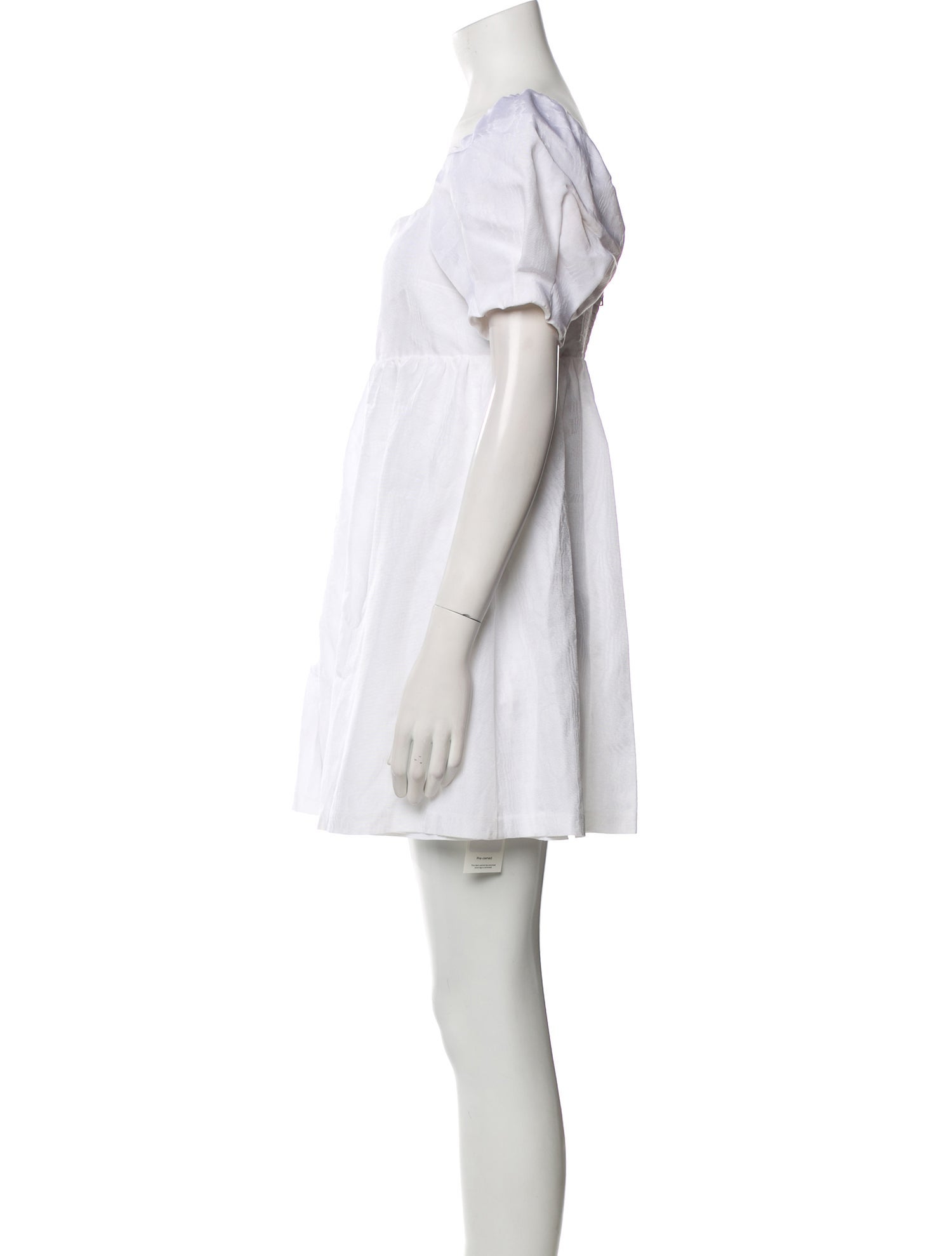 Alice + Olivia Square Neckline Mini Dress