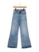 Alice + Olivia Mid-Rise Wide Leg Jeans