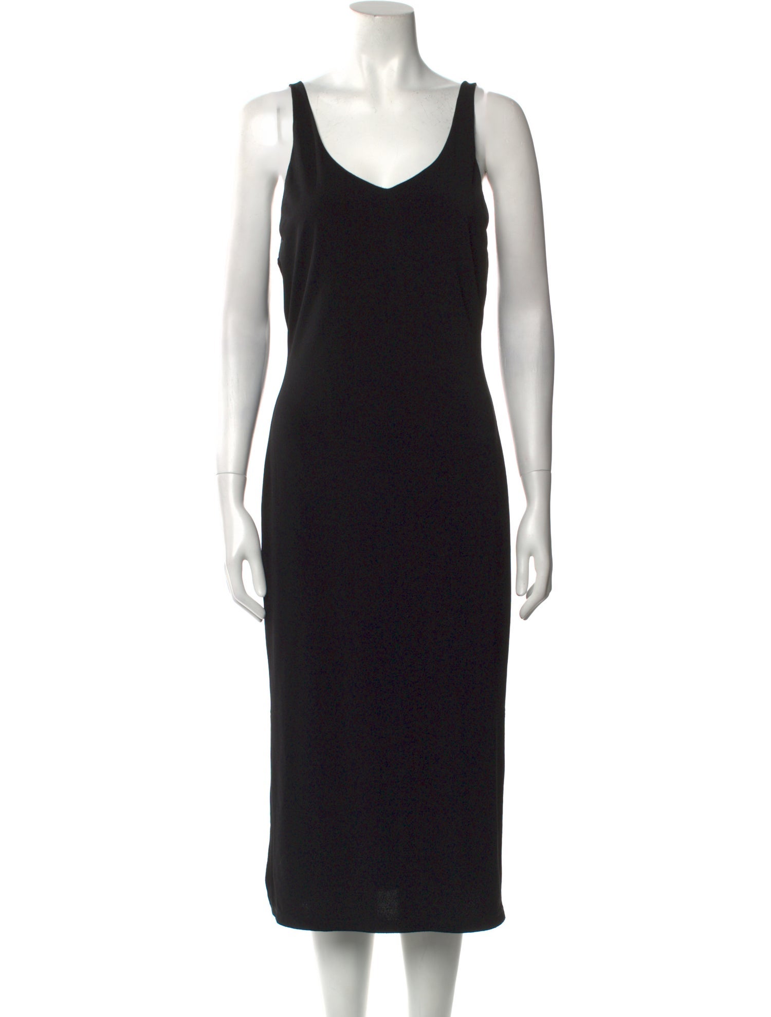 Alice + Olivia V-Neck Midi Length Dress