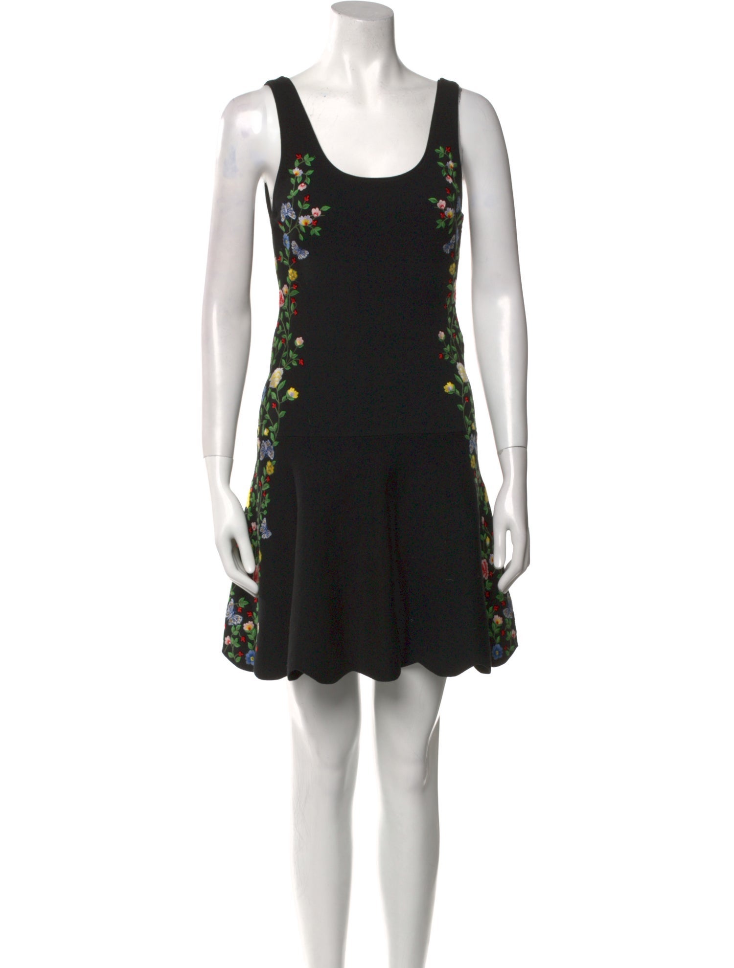 Alice + Olivia Floral Print Mini Dress