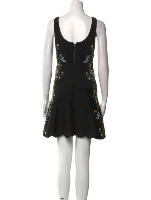 Alice + Olivia Floral Print Mini Dress