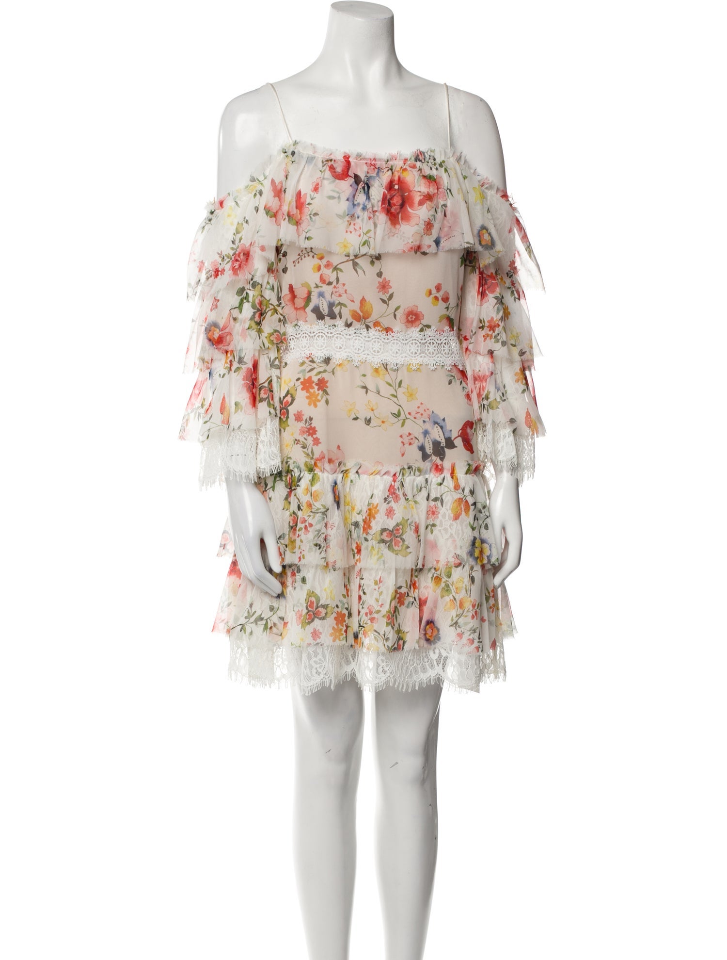 Alice + Olivia Silk Mini Dress