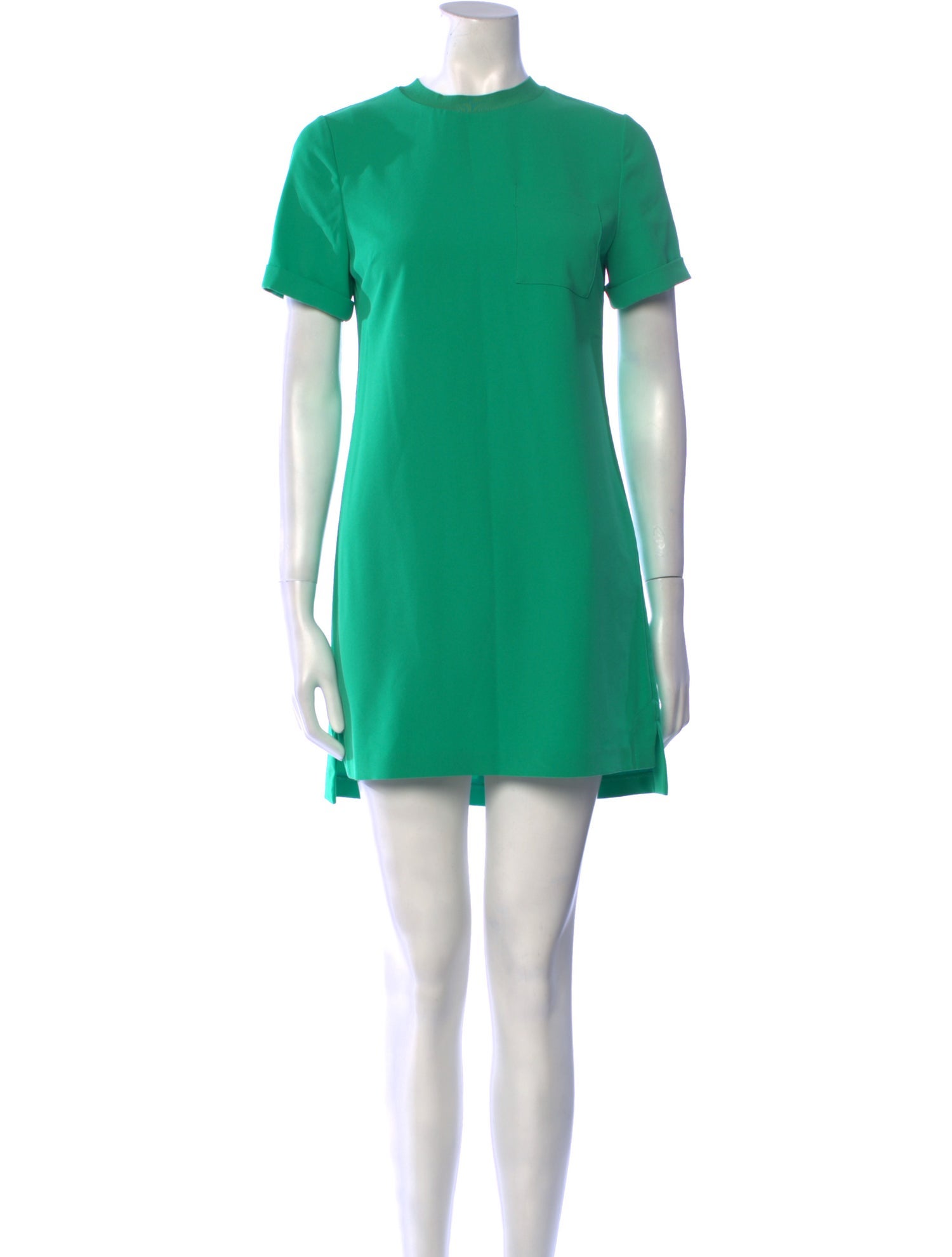Alice + Olivia Crew Neck Mini Dress