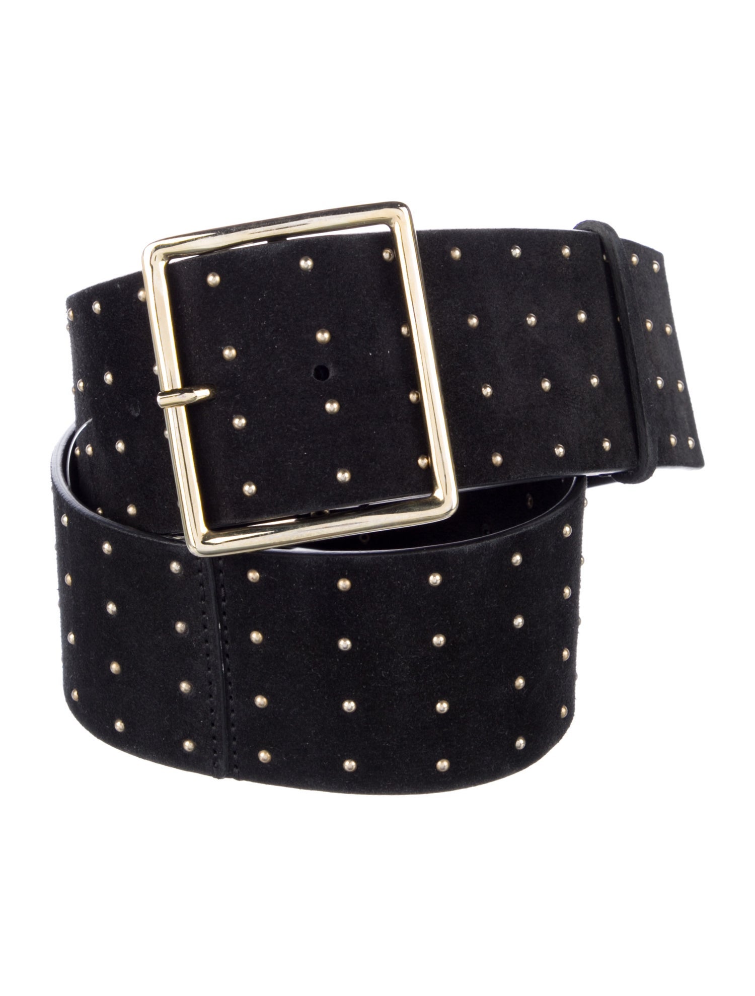 Alice + Olivia Wide Suede Belt