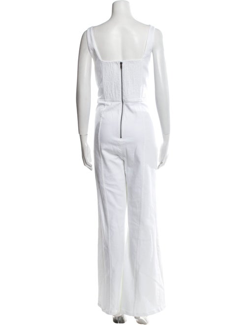 Alice + Olivia Square Neckline Jumpsuit