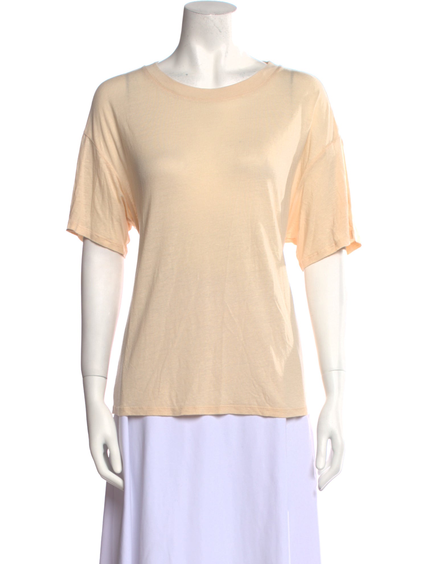 Alice + Olivia Bateau Neckline Short Sleeve T-Shirt