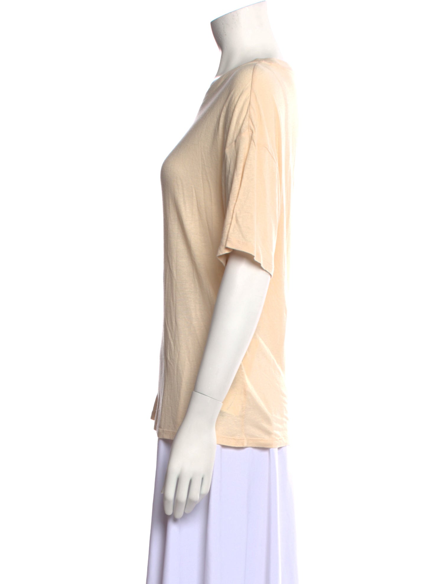 Alice + Olivia Bateau Neckline Short Sleeve T-Shirt