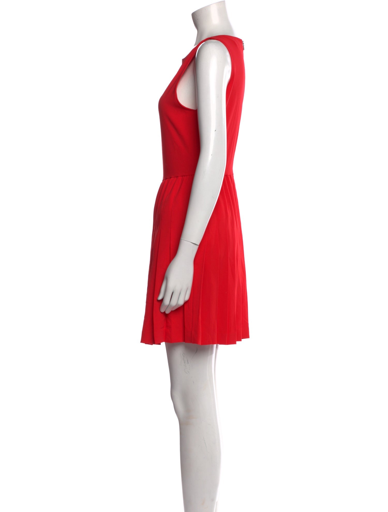 Red Valentino Scoop Neck Mini Dress - Pink Dresses, Clothing