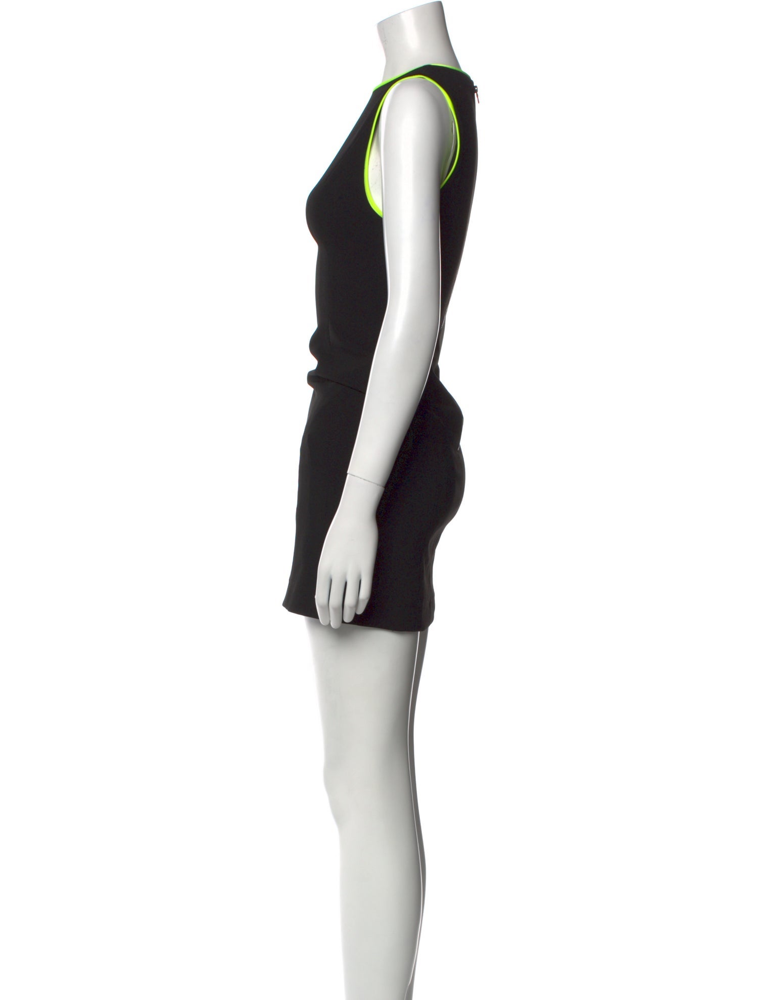 Alice + Olivia Crew Neck Mini Dress