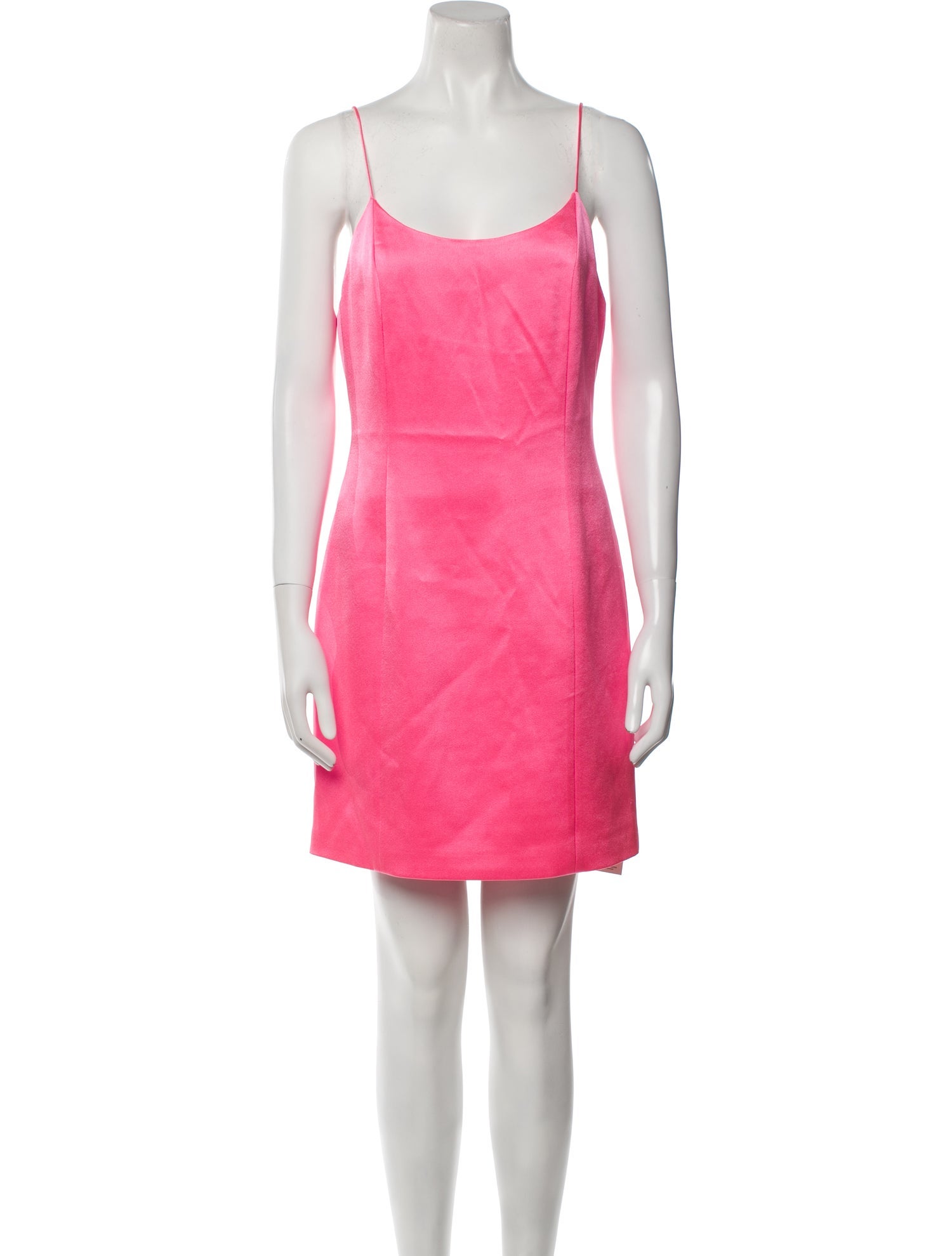 Alice + Olivia Scoop Neck Mini Dress