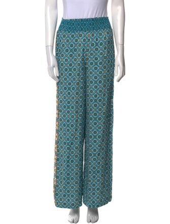 Alice + Olivia Printed Wide Leg Pants
