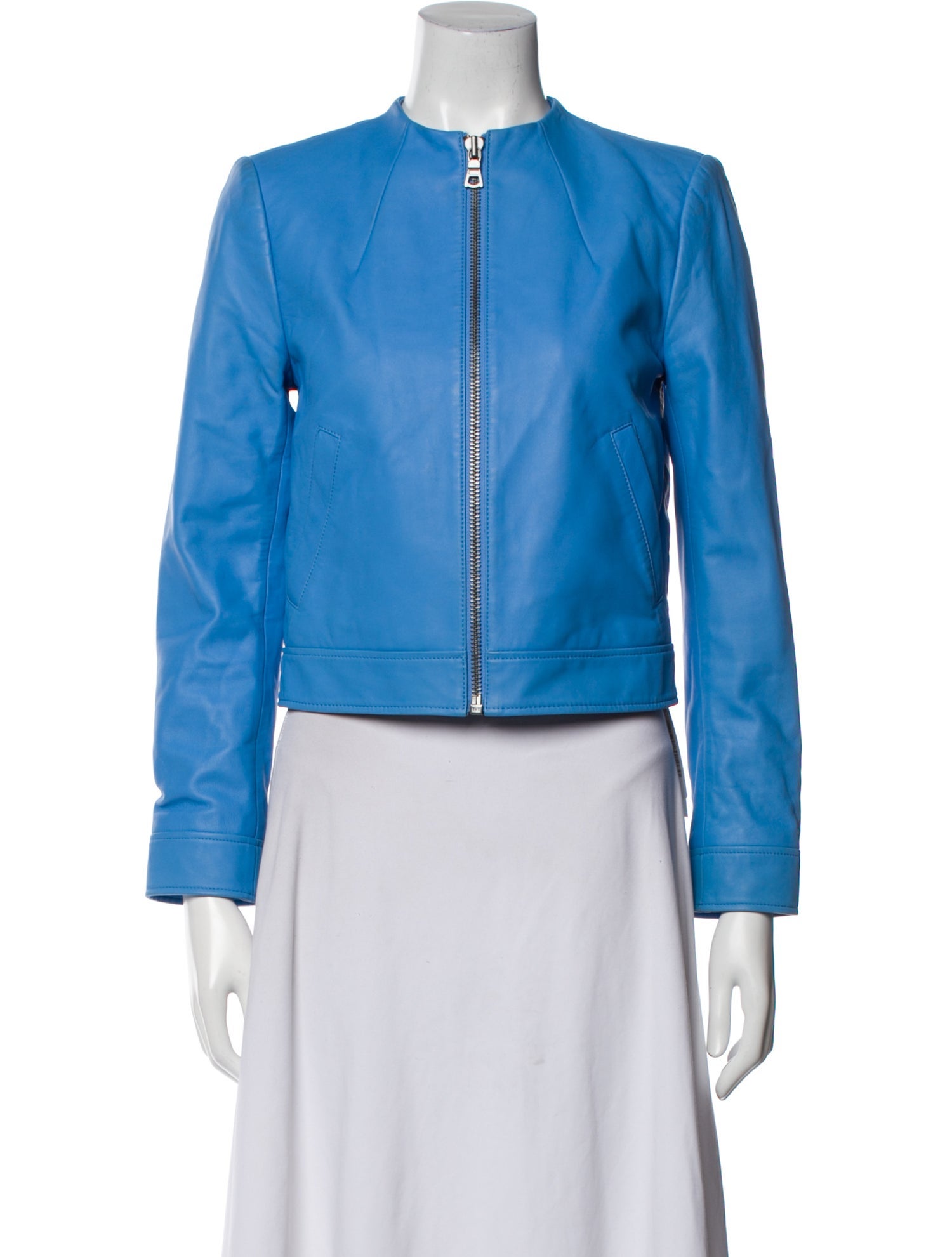 Alice + Olivia Leather Biker Jacket