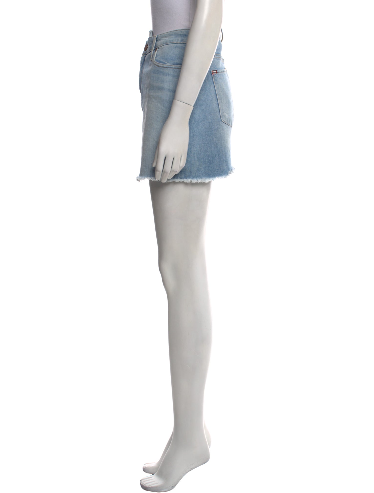 Alice + Olivia Distressed Accents Mini Skirt