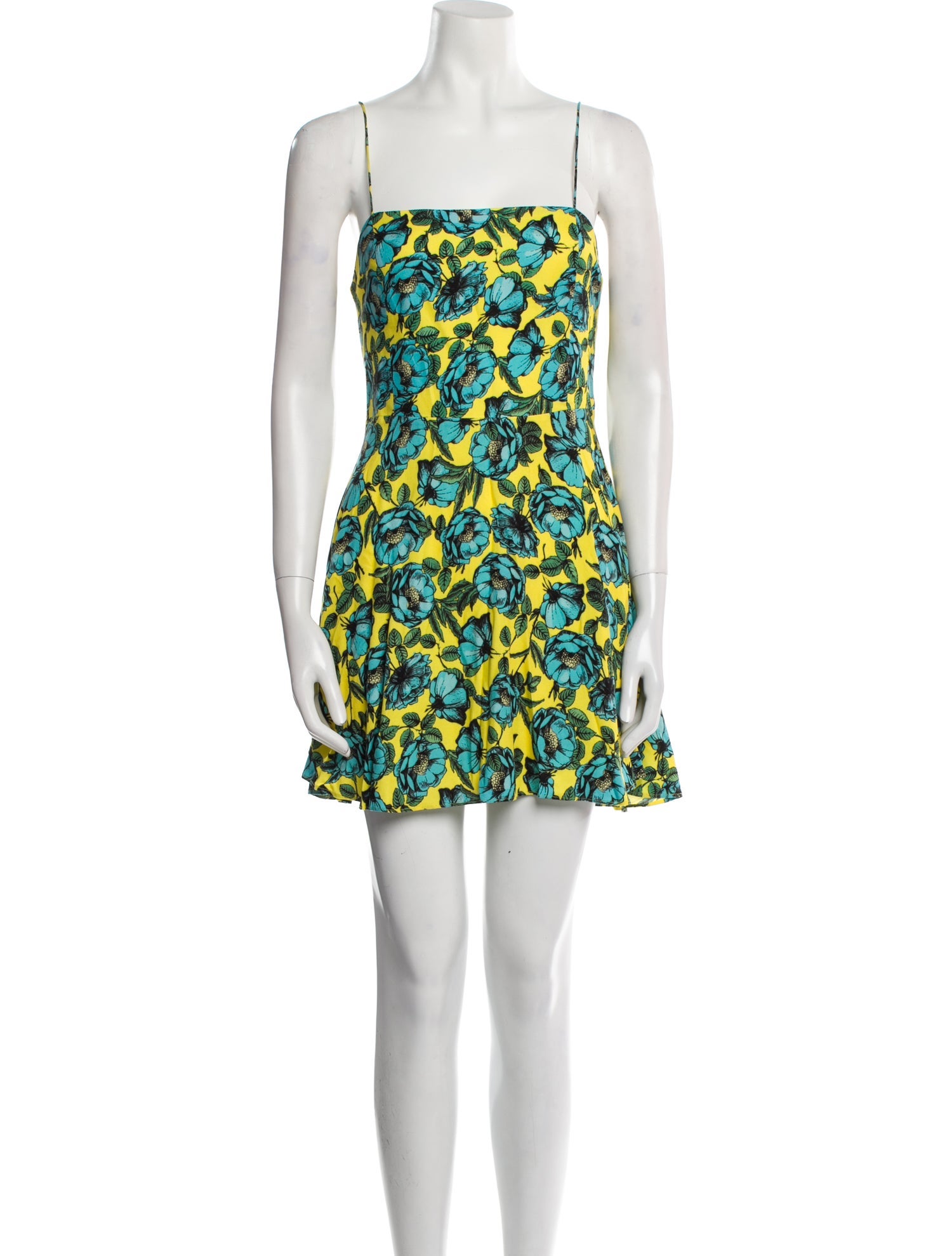 Alice + Olivia Floral Print Mini Dress