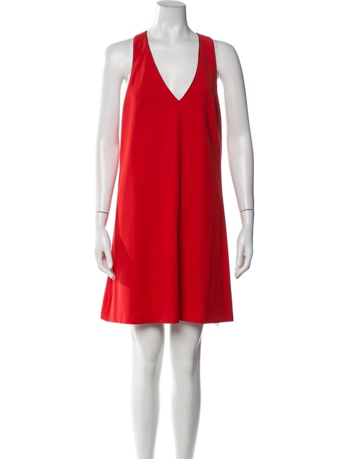 Alice + Olivia V-Neck Mini Dress