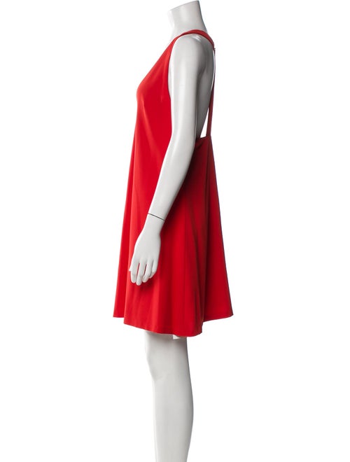 Alice + Olivia V-Neck Mini Dress