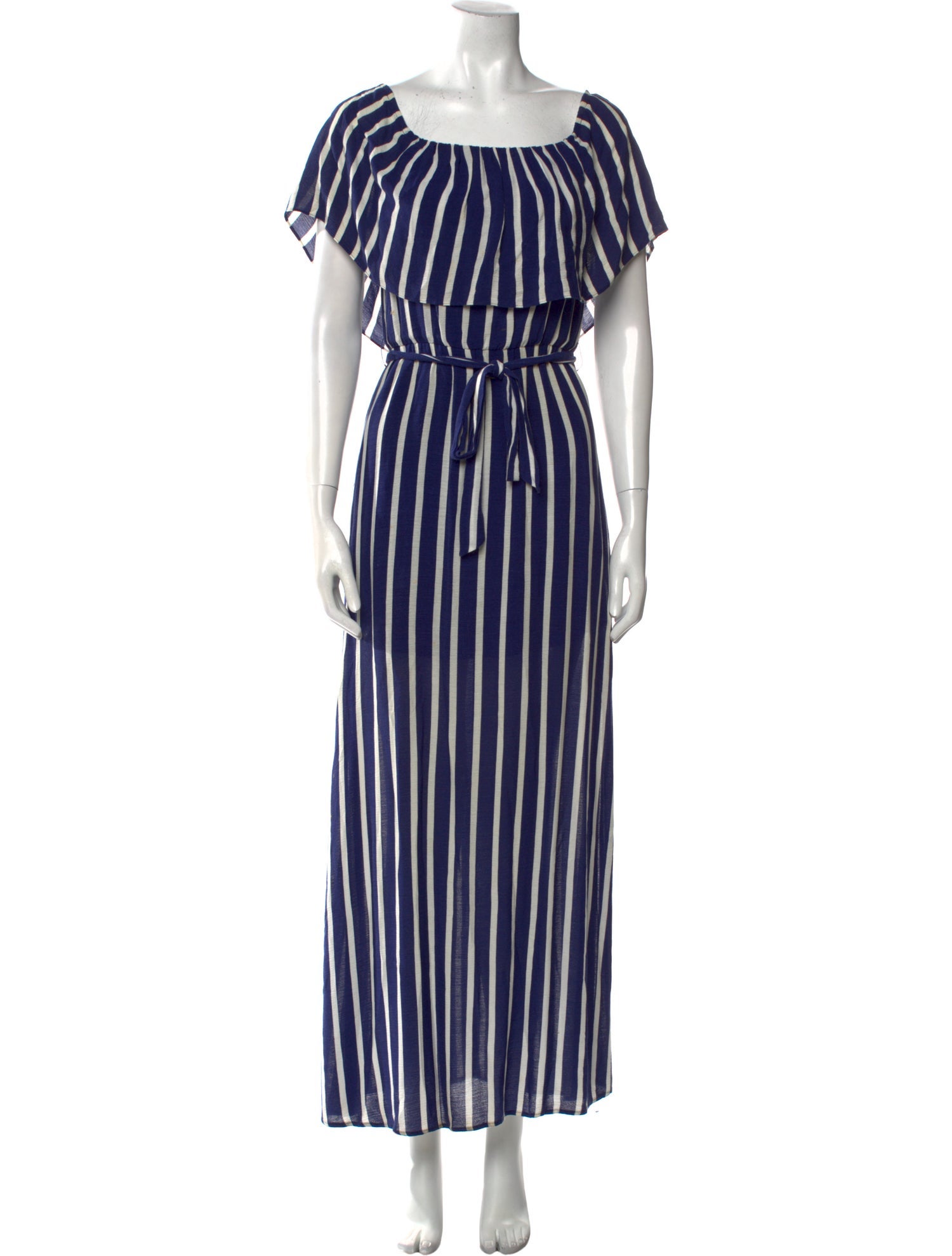 Alice + Olivia Striped Long Dress
