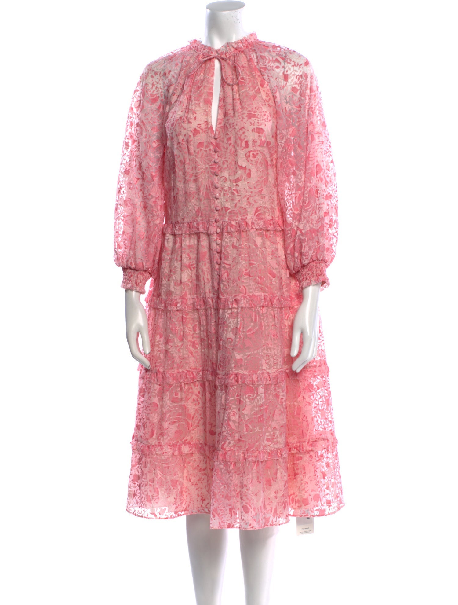 Alice + Olivia Floral Print Knee-Length Dress