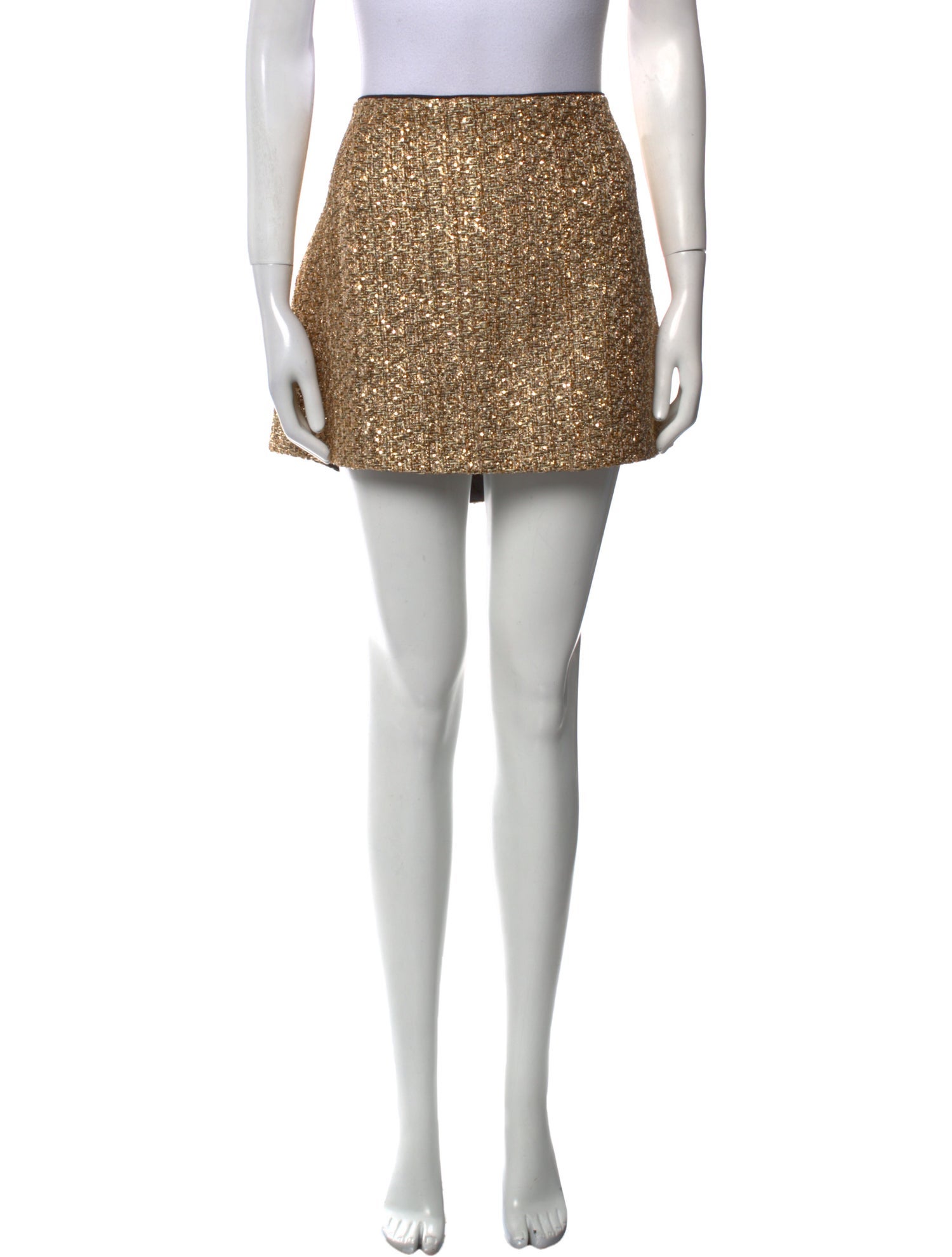 Alice + Olivia Sequin Embellishments Mini Skirt w/ Tags