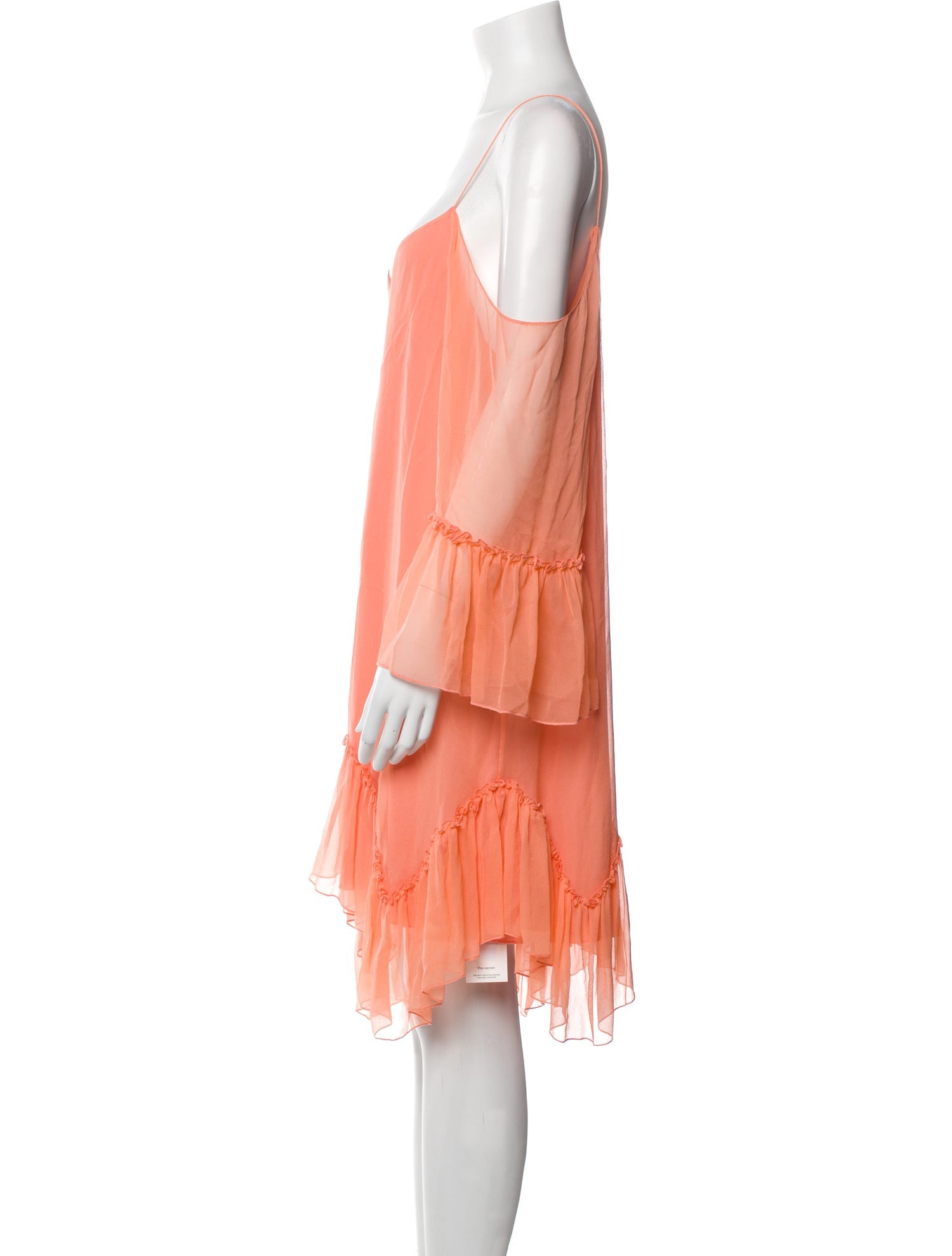 Alice + Olivia Silk Midi Length Dress