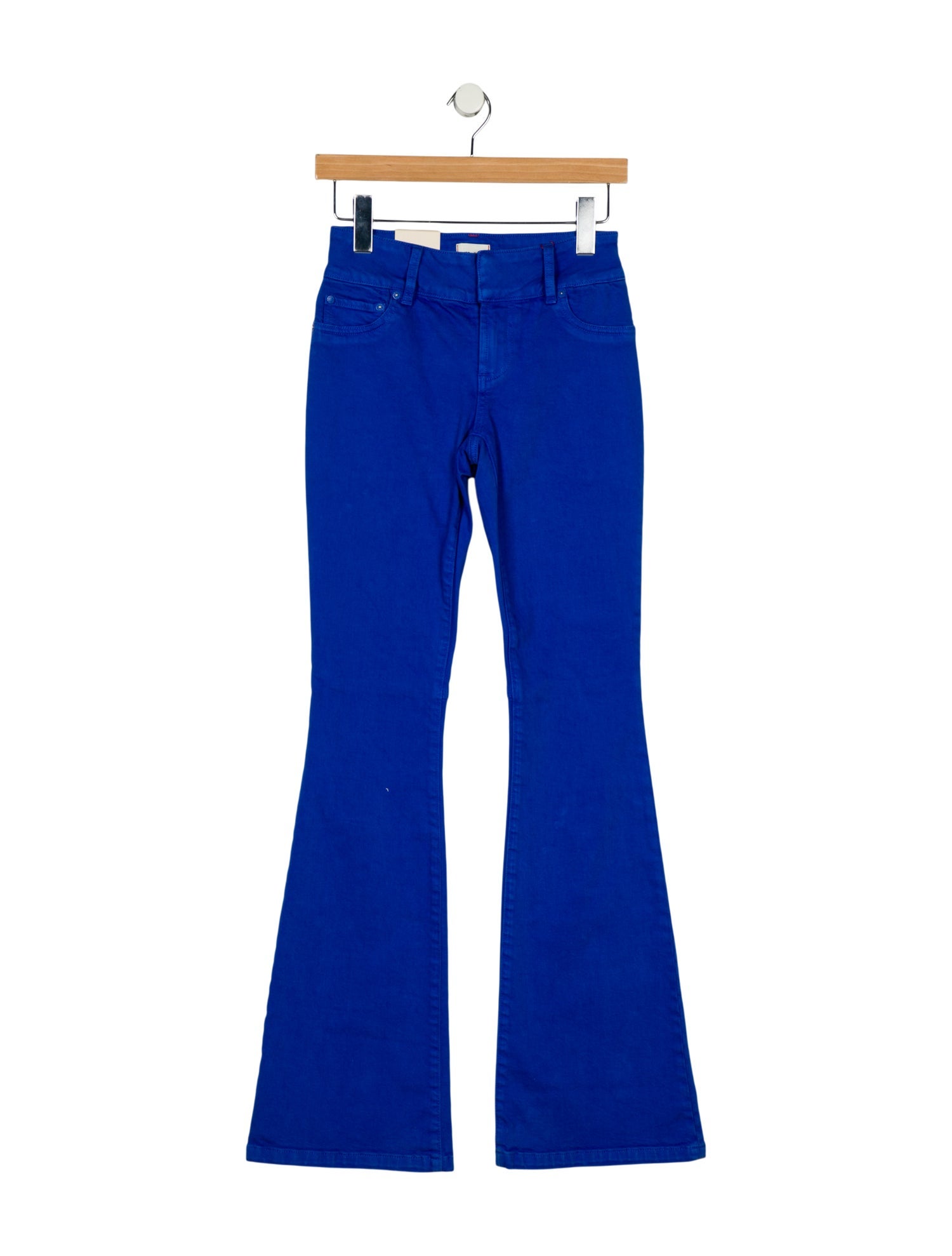 Alice + Olivia Mid-Rise Wide Leg Jeans