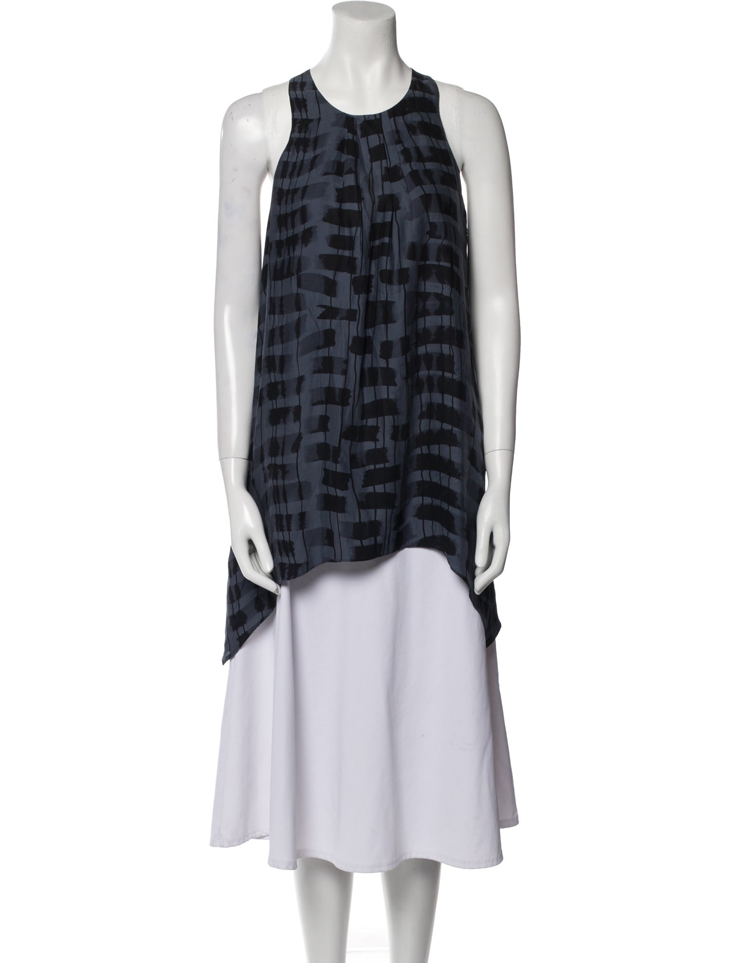 Alice + Olivia Silk Printed Tunic