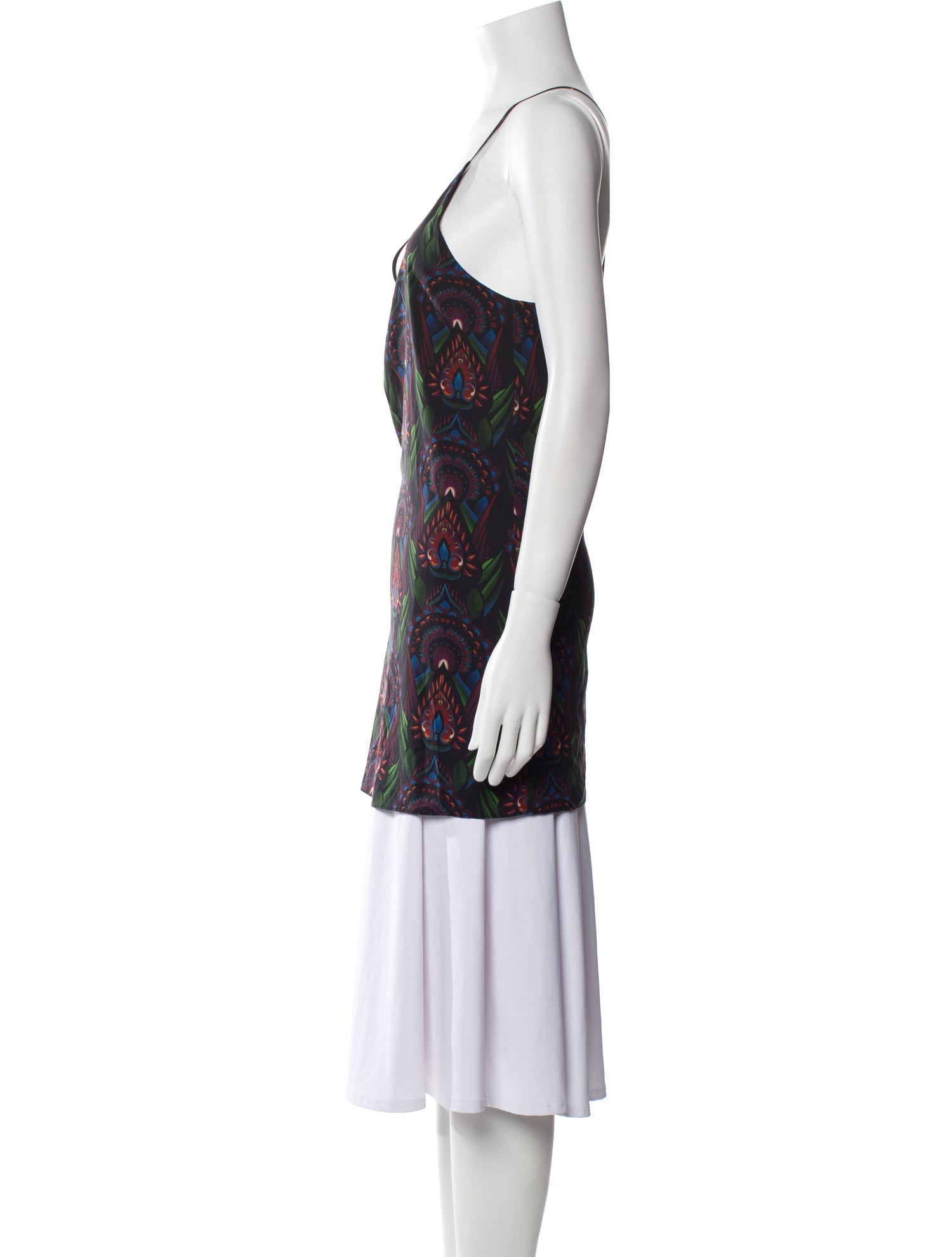 Alice + Olivia Silk Printed Tunic