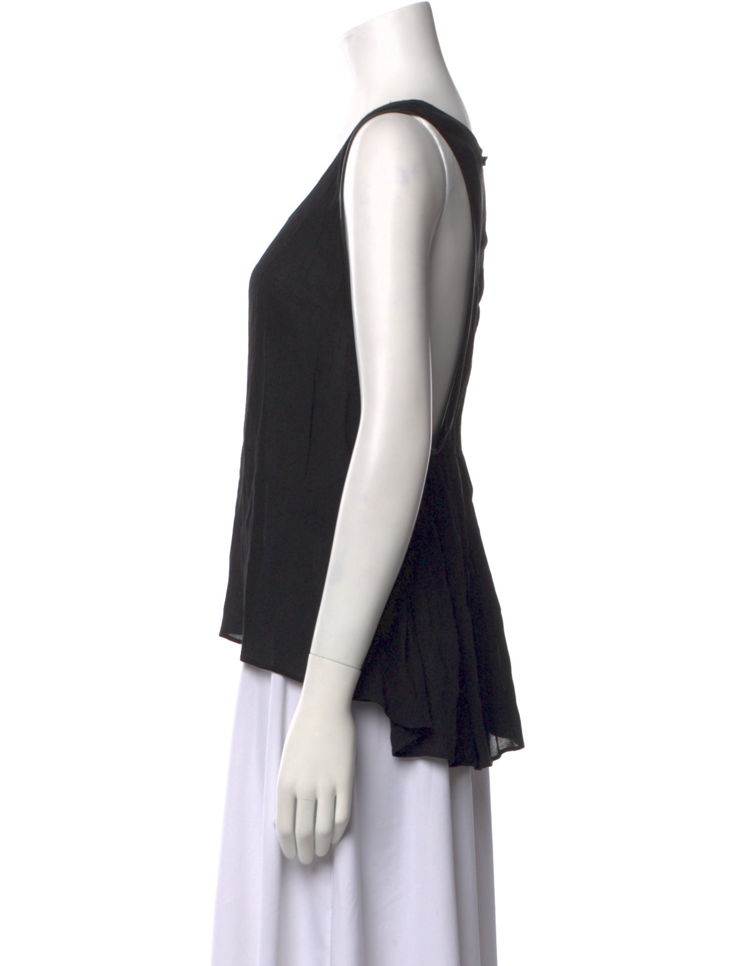Alice + Olivia Scoop Neck Sleeveless Top