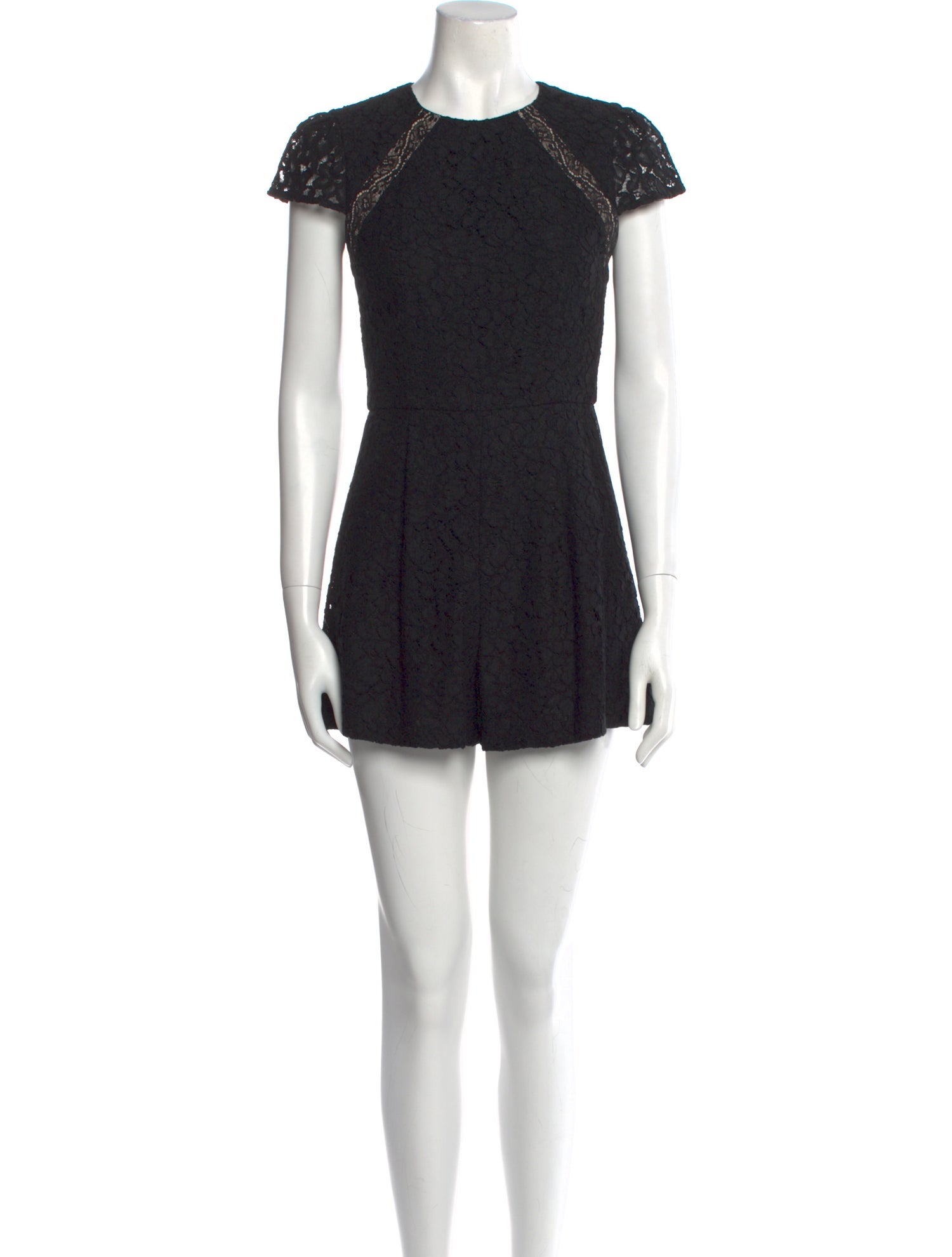 Alice + Olivia Crew Neck Romper