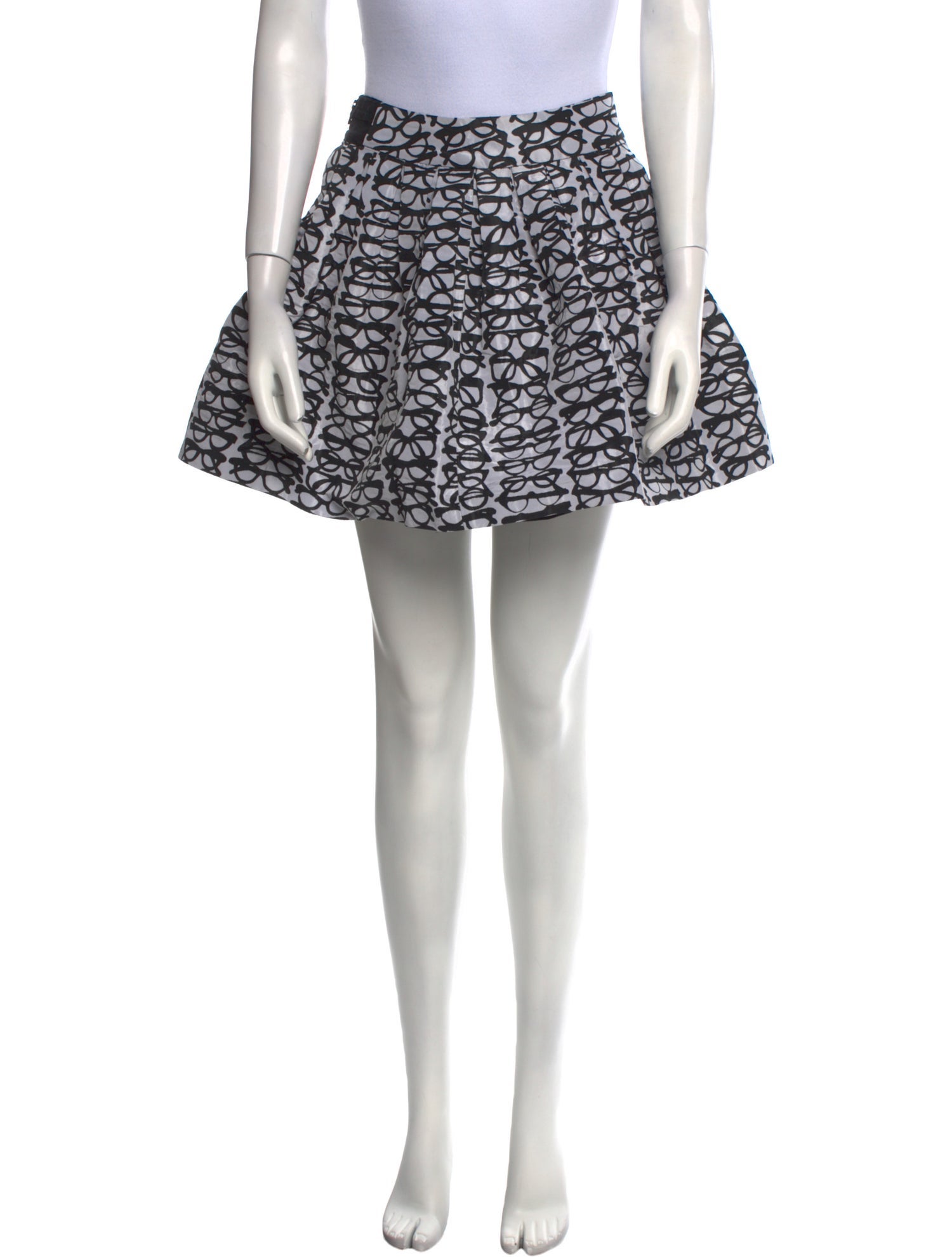Alice + Olivia Printed Mini Skirt