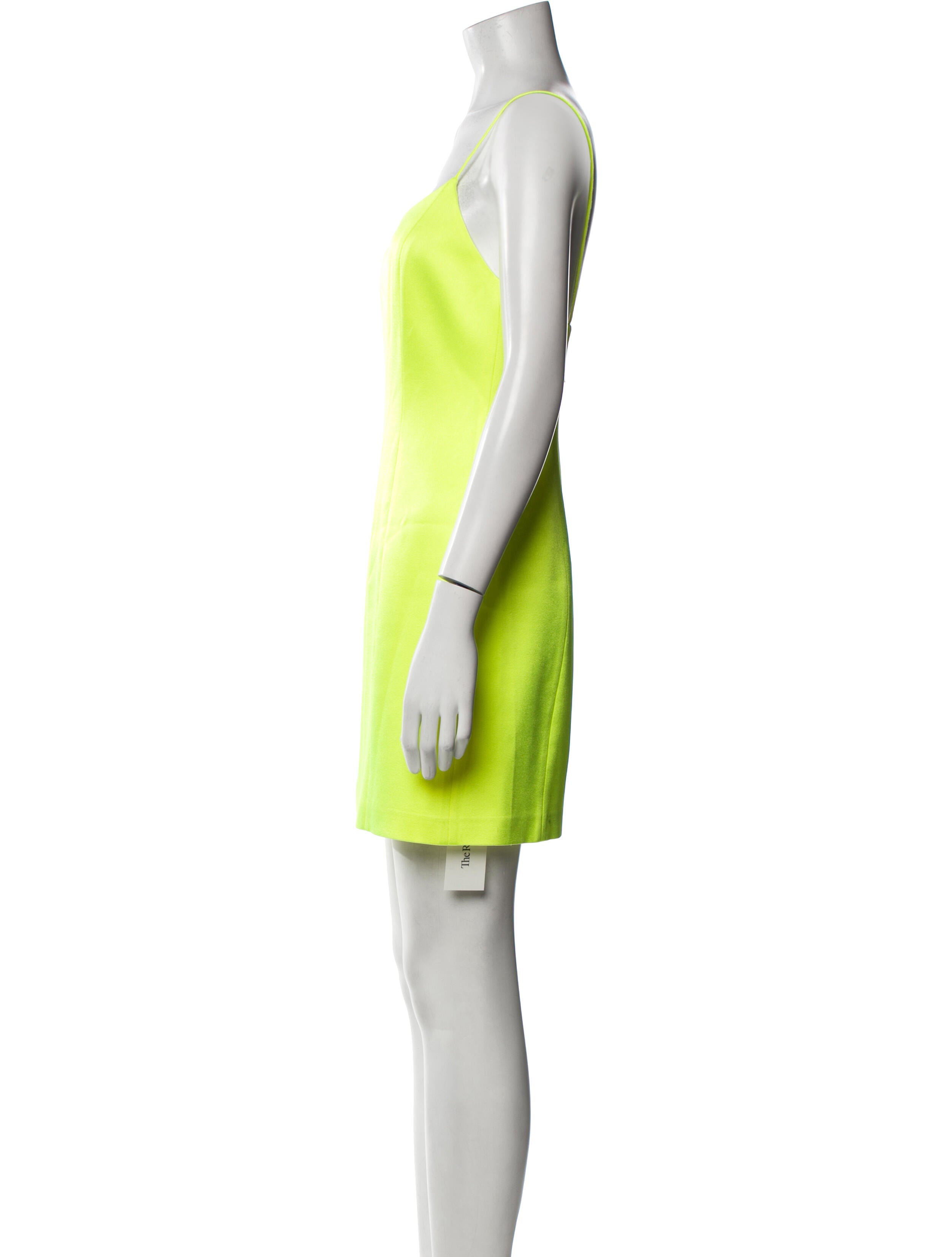 Alice + Olivia Square Neckline Mini Dress