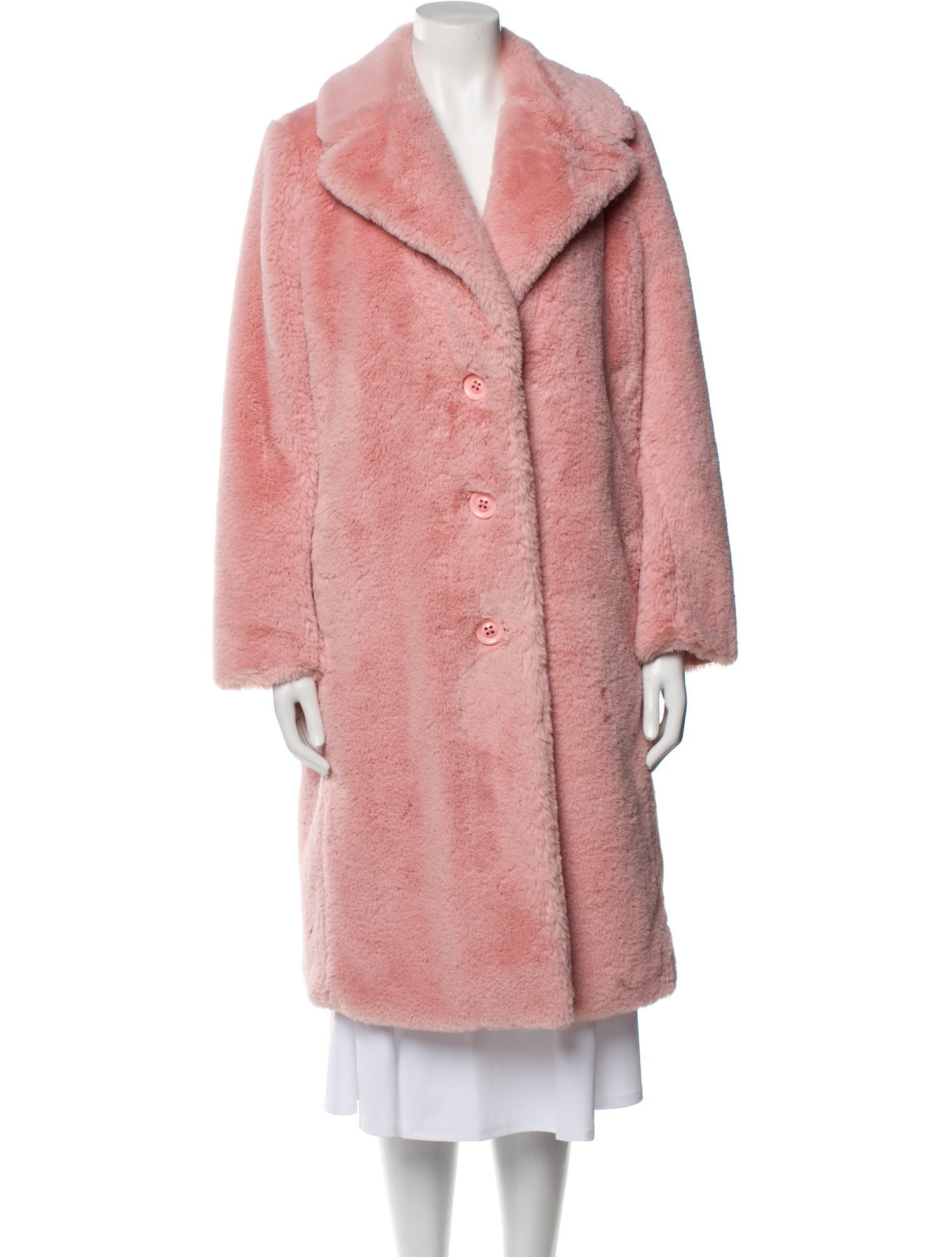 Alice + Olivia Faux Fur Coat