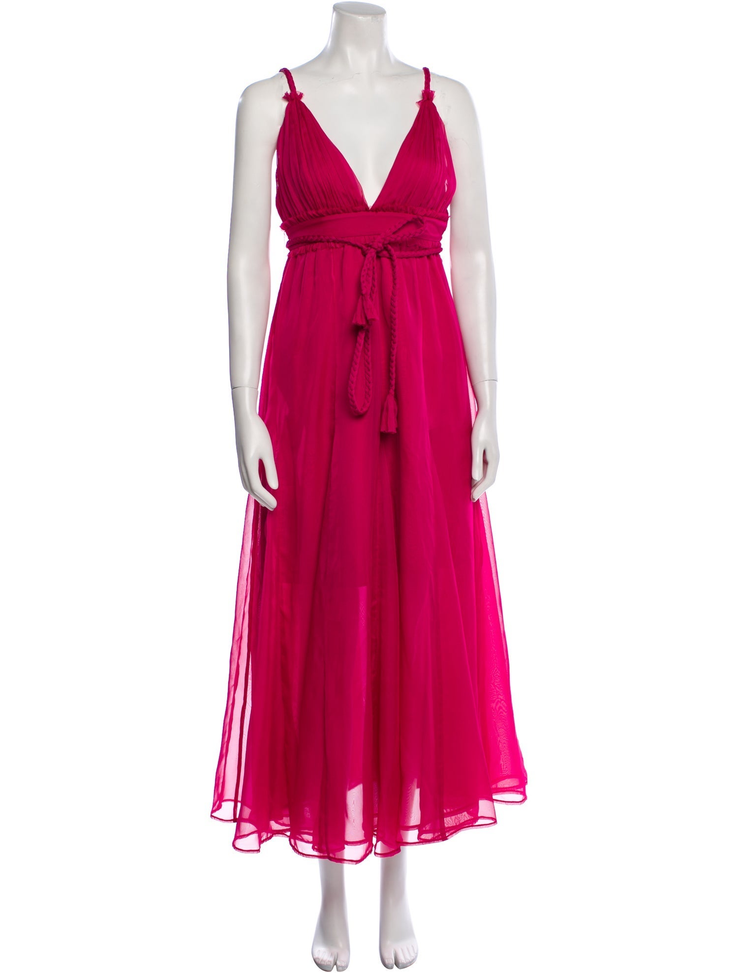 ワンピース Matteau V-neck dress Matteau V-Neck Midi Length Dress w/ Tags - Blue Dresses
