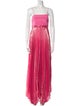 Alice + Olivia Silk Long Dress