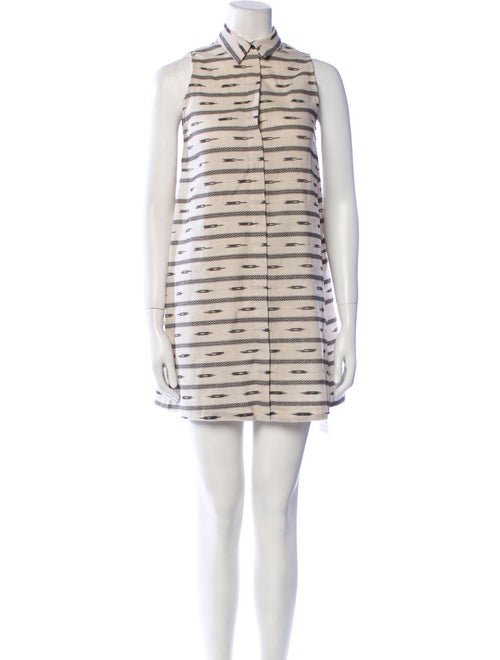 Alice + Olivia Striped Mini Dress