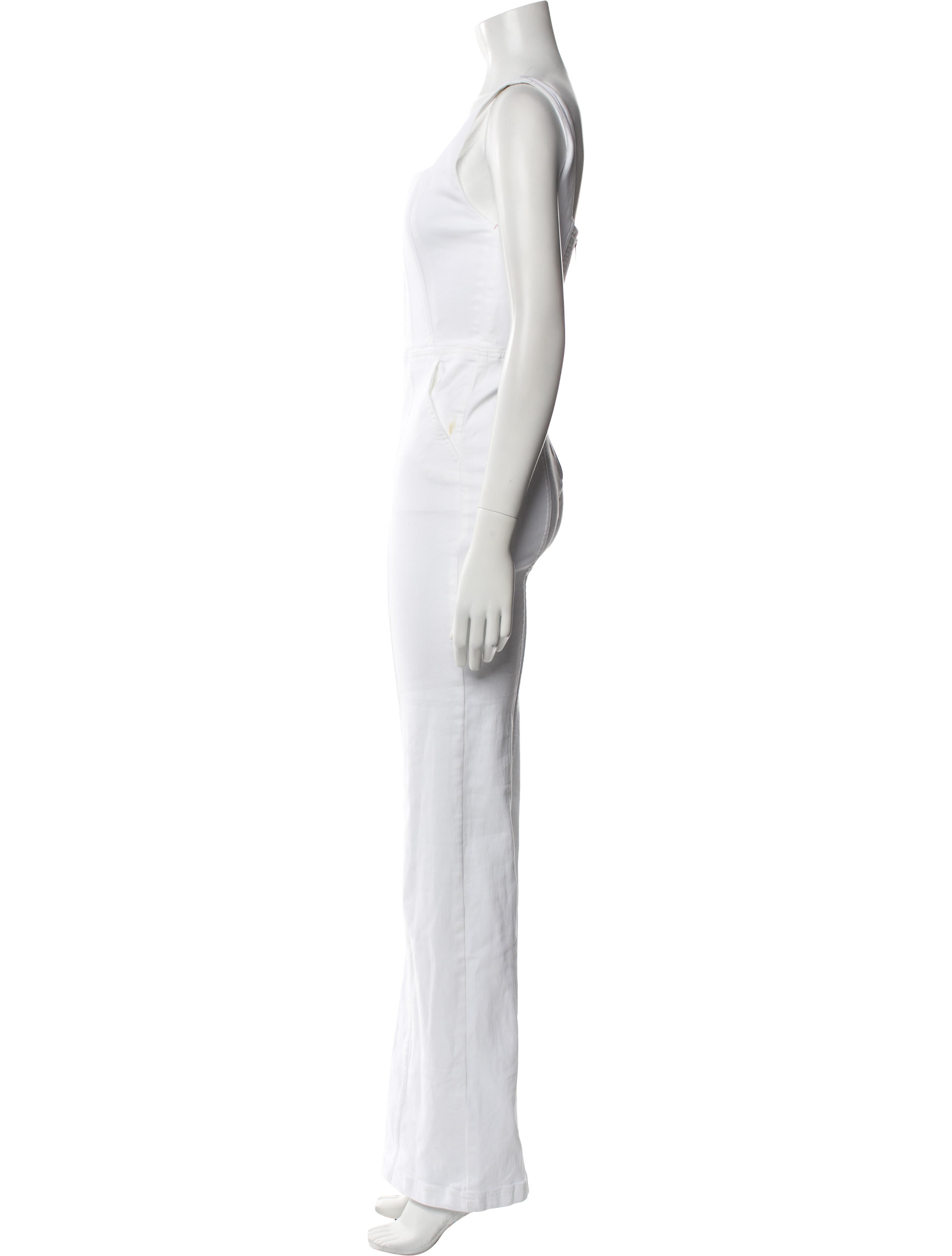 Alice + Olivia Square Neckline Jumpsuit