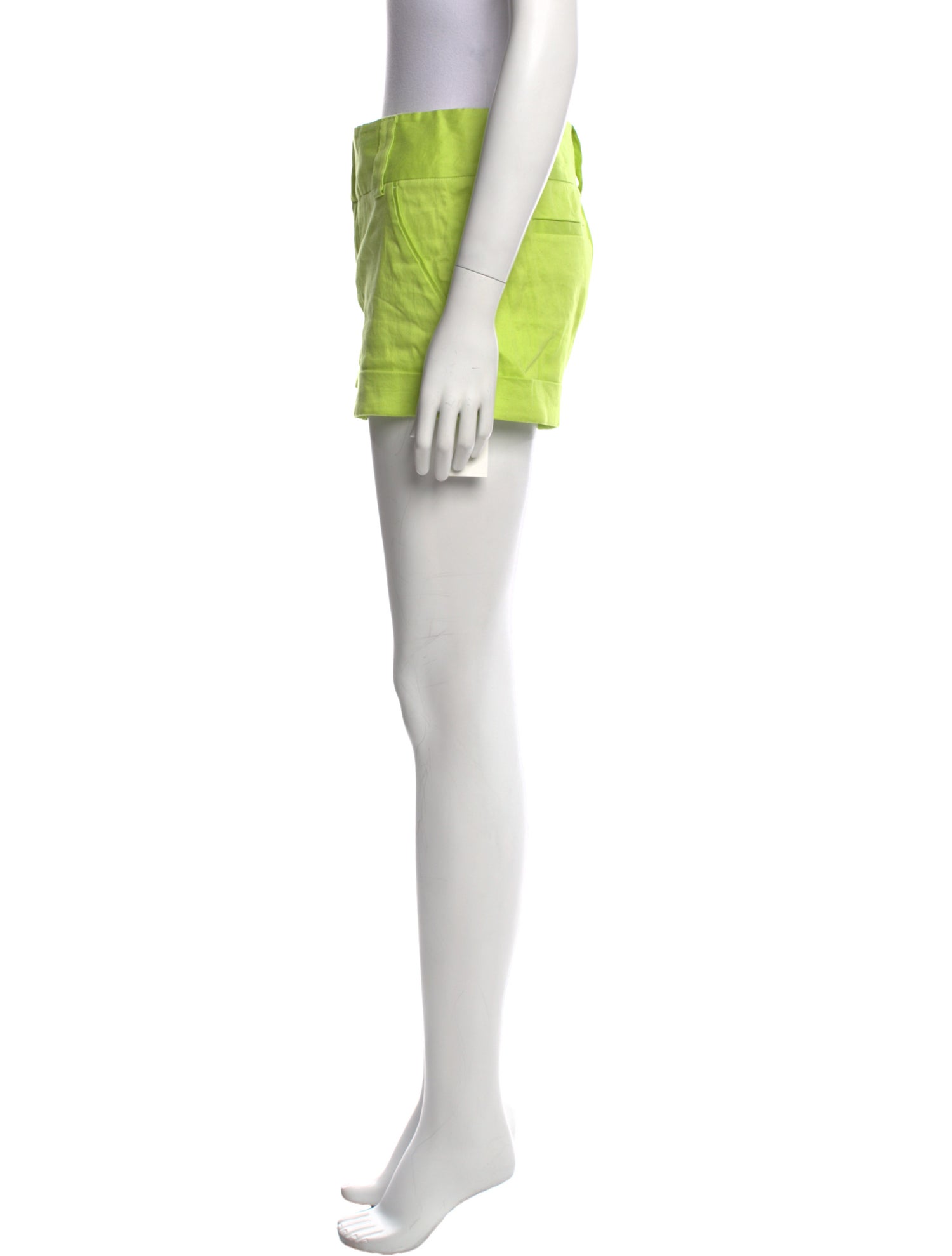 Alice + Olivia Linen Mini Shorts