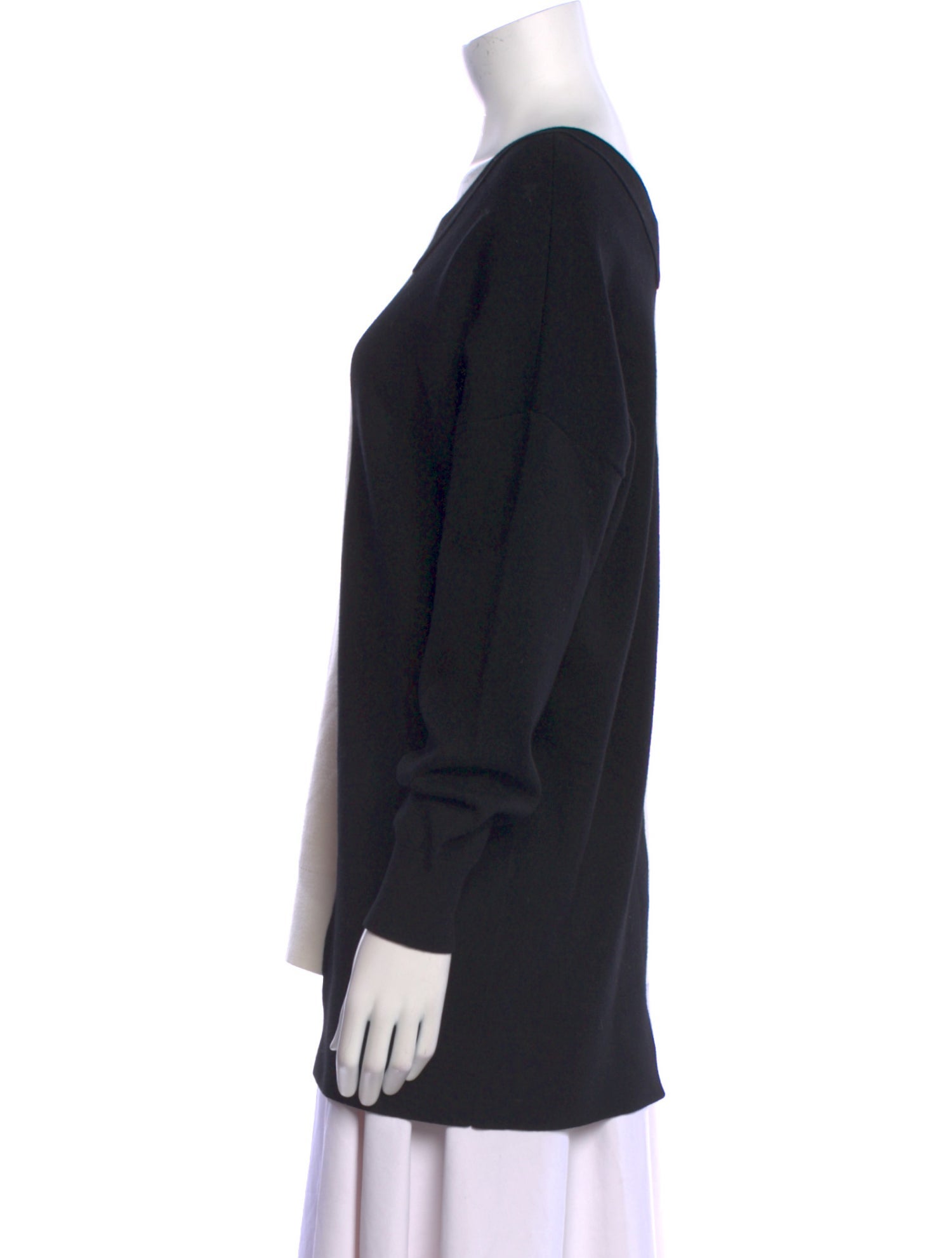 Alice + Olivia Wool Bateau Neckline Sweatshirt