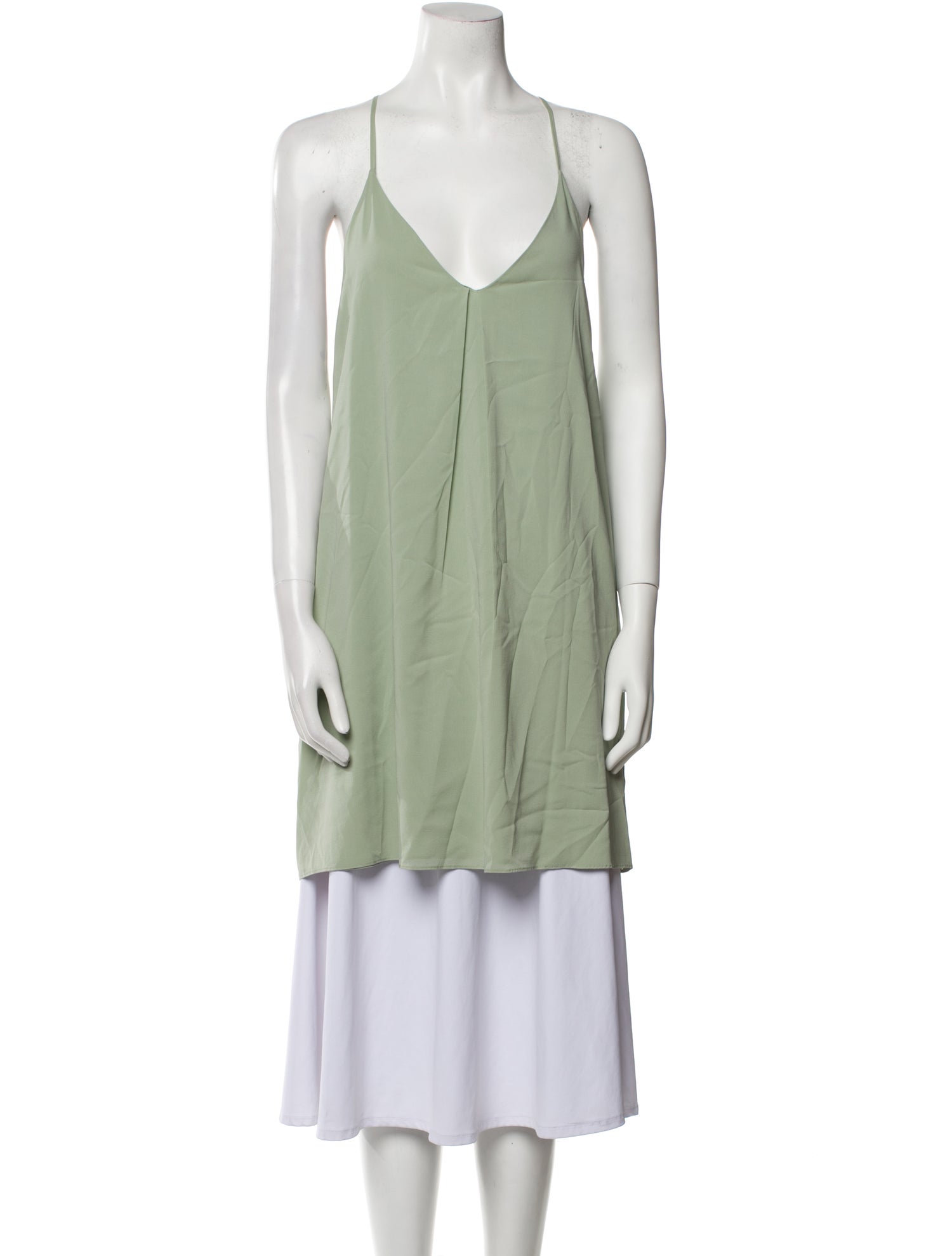 Alice + Olivia Silk V-Neck Tunic w/ Tags