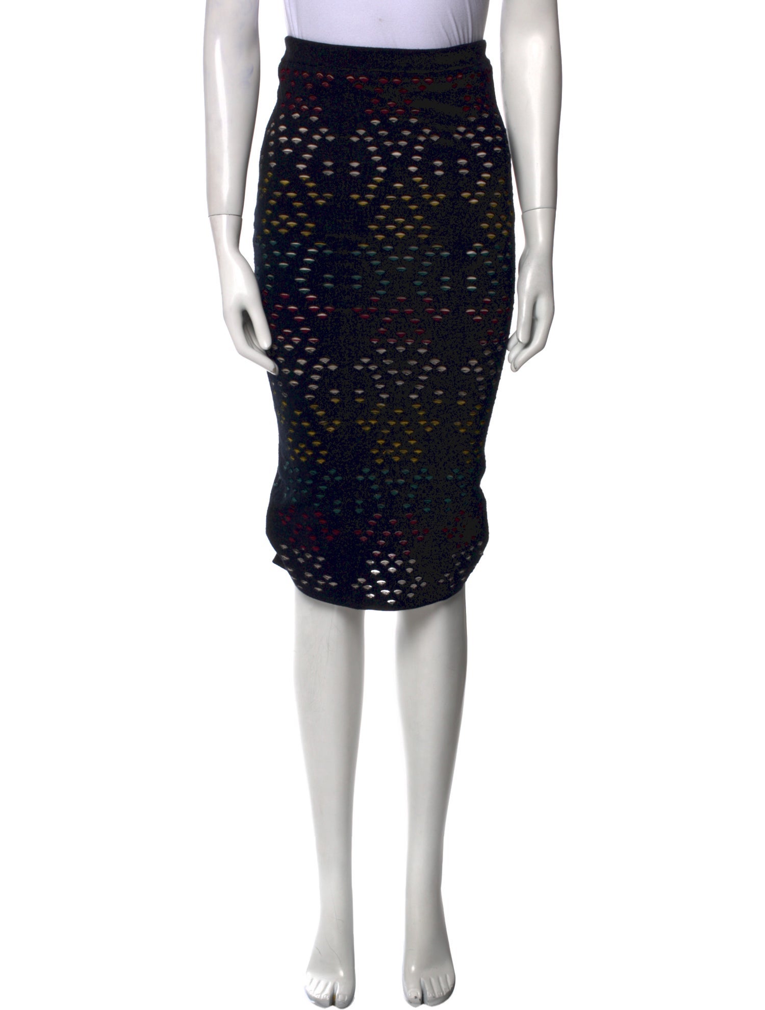 Alice + Olivia Printed Knee-Length Skirt