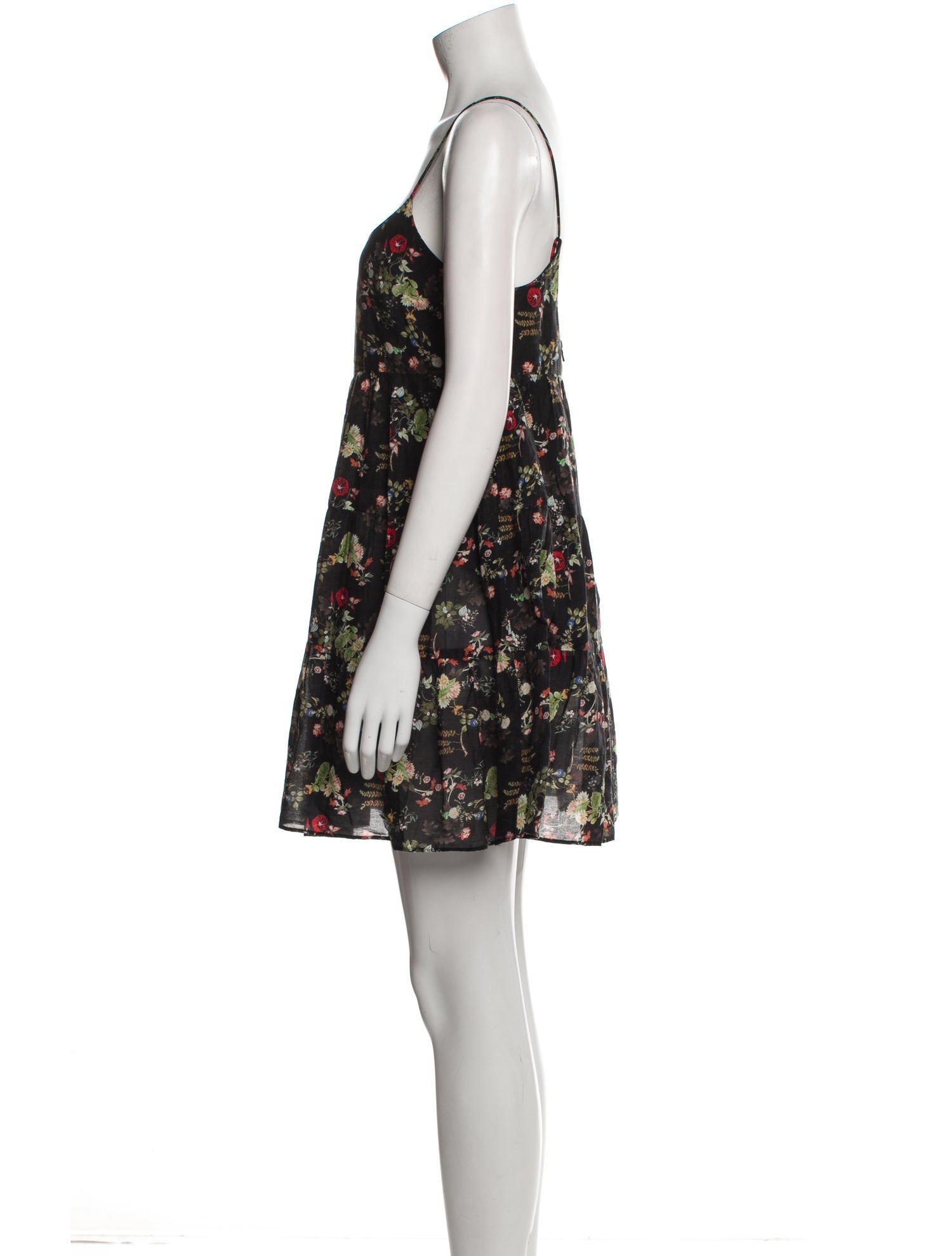 Alice + Olivia Floral Print Mini Dress