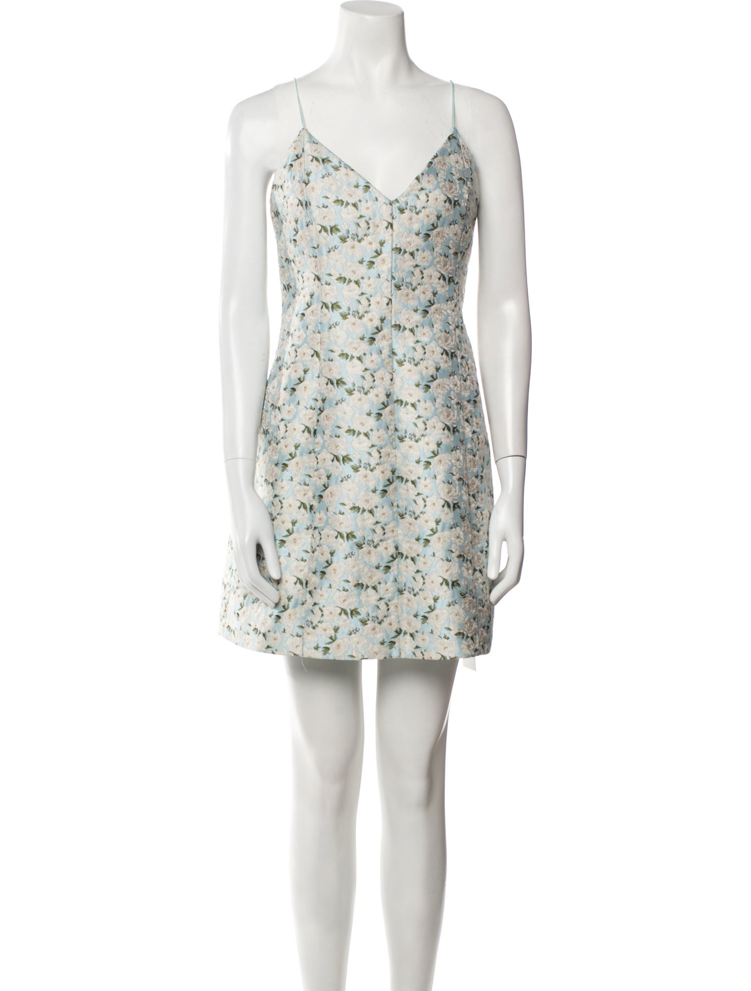 Alice + Olivia Floral Print Mini Dress