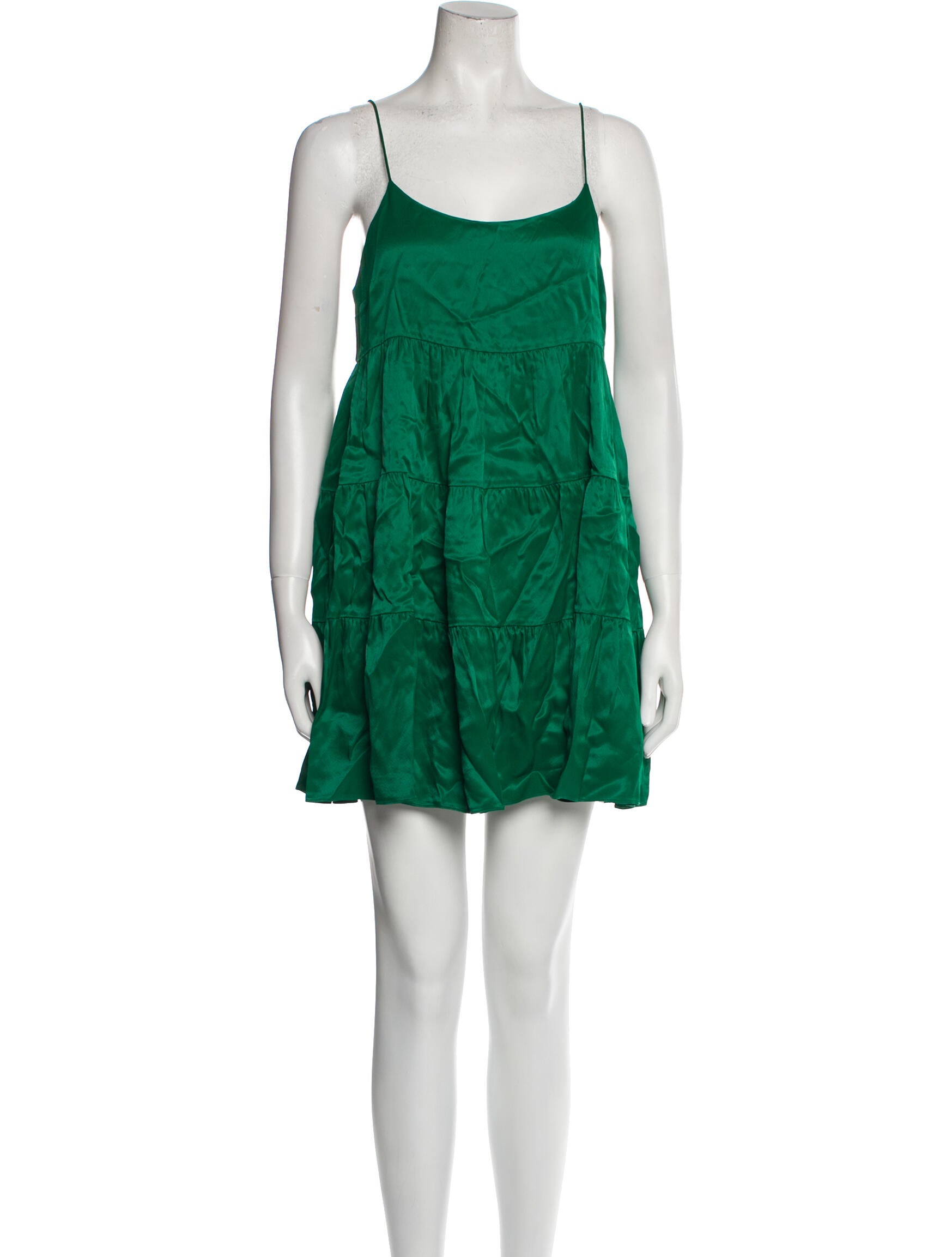 Alice + Olivia Scoop Neck Mini Dress